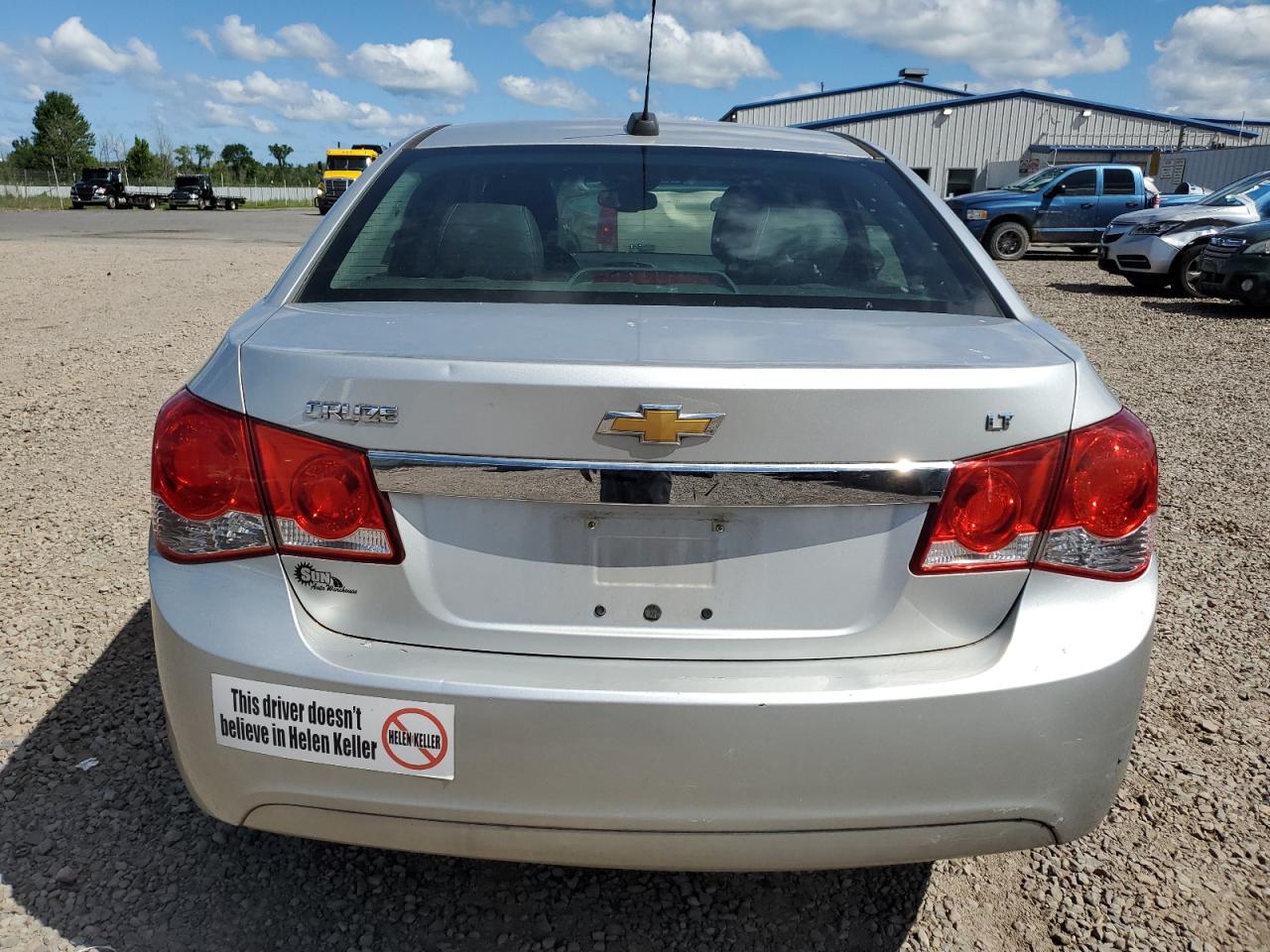 2015 Chevrolet Cruze Lt Silver vin: 1G1PE5SB5F7139724