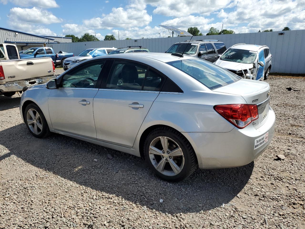 2015 Chevrolet Cruze Lt Silver vin: 1G1PE5SB5F7139724