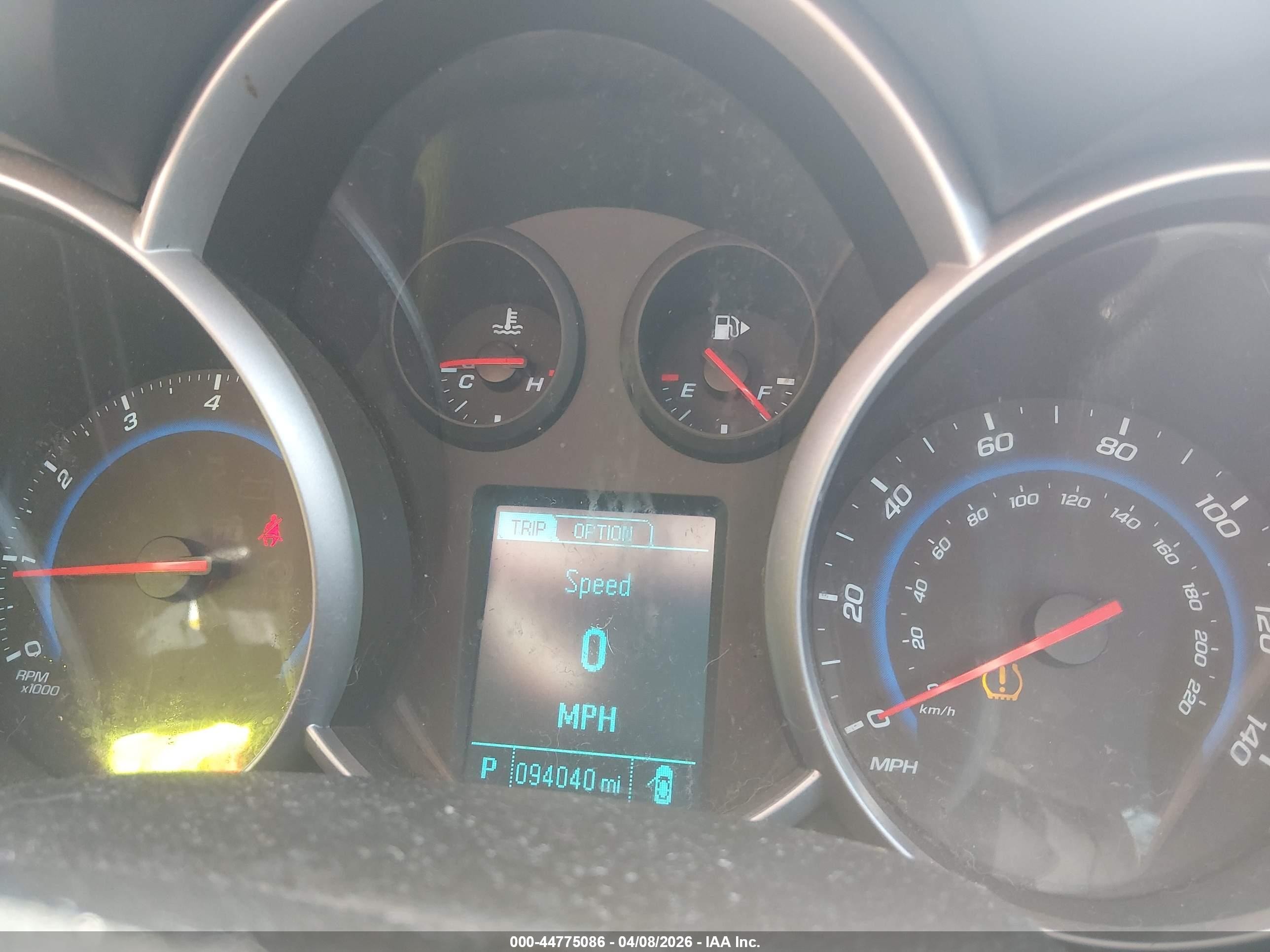 2015 Chevrolet Cruze 2lt Auto Бордовый vin: 1G1PE5SB5F7198384