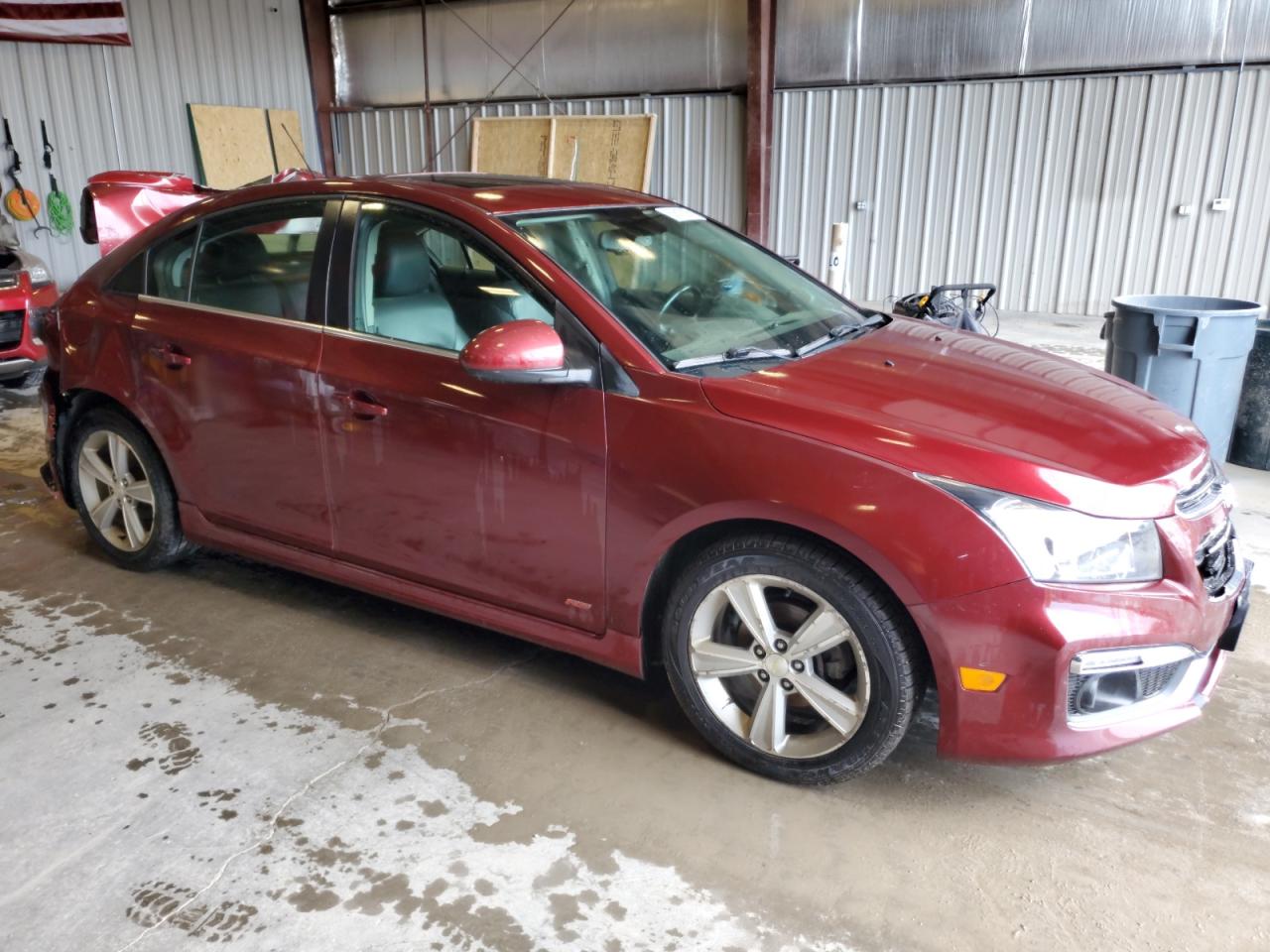 2015 Chevrolet Cruze Lt Красный vin: 1G1PE5SB5F7206547