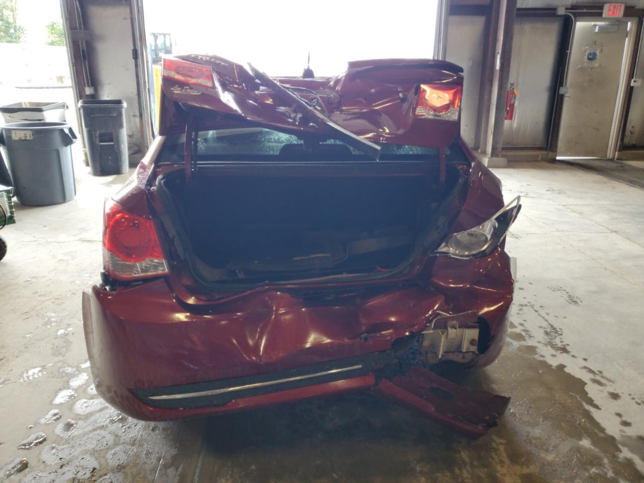 2015 Chevrolet Cruze Lt Красный vin: 1G1PE5SB5F7206547