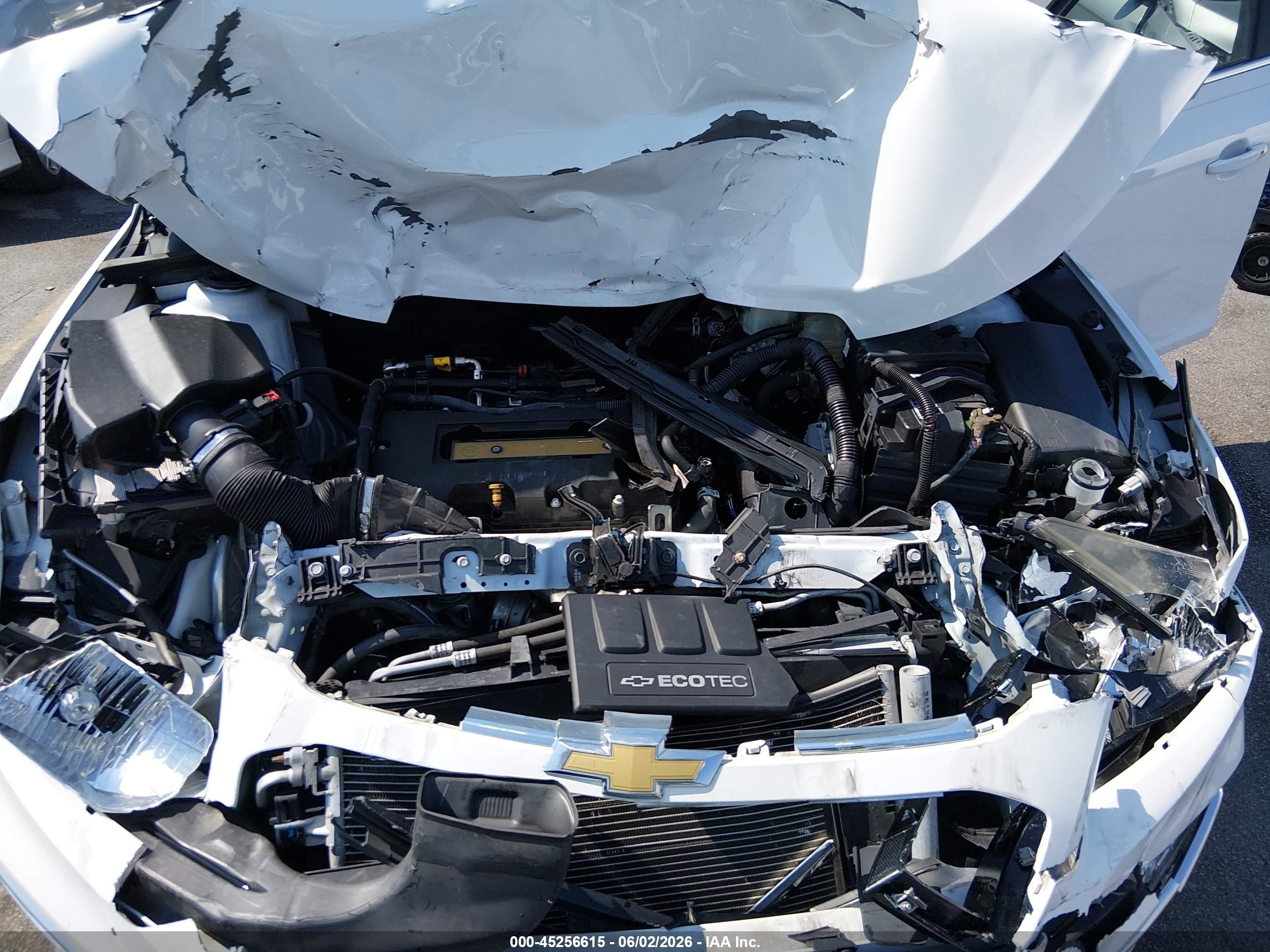 2015 Chevrolet Cruze 2lt Auto Белый vin: 1G1PE5SB5F7283774