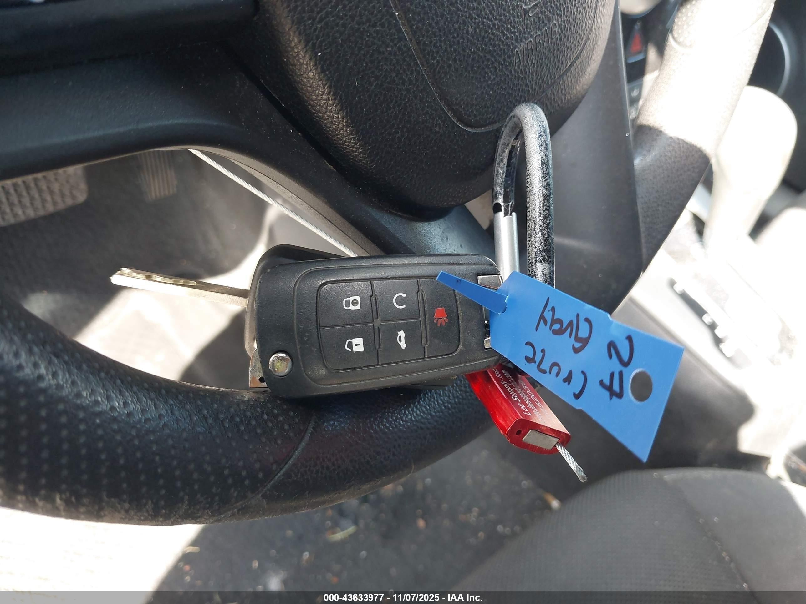 2016 Chevrolet Cruze Limited 1lt Auto Серый vin: 1G1PE5SB5G7212902