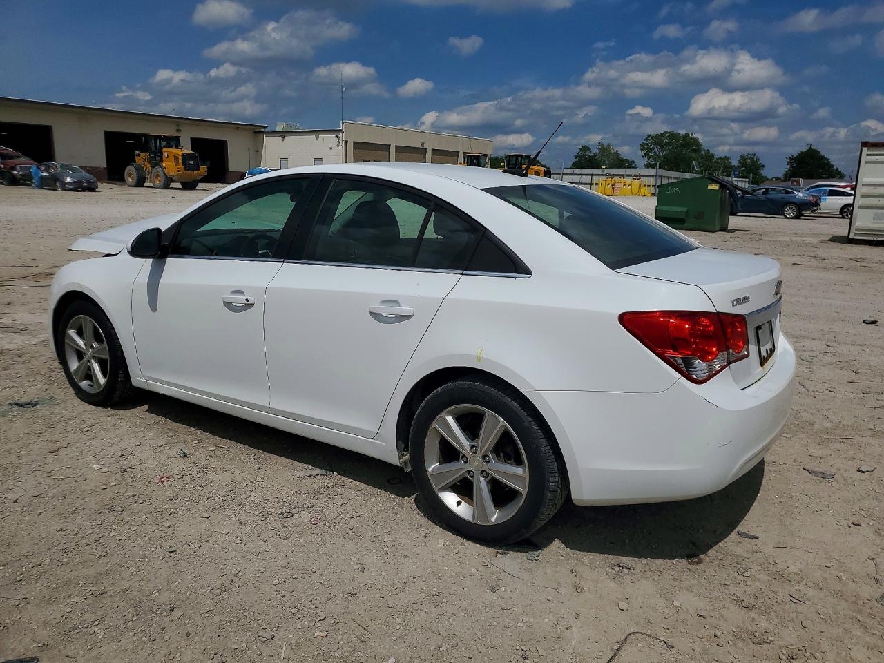 2013 Chevrolet Cruze Lt White vin: 1G1PE5SB6D7141267