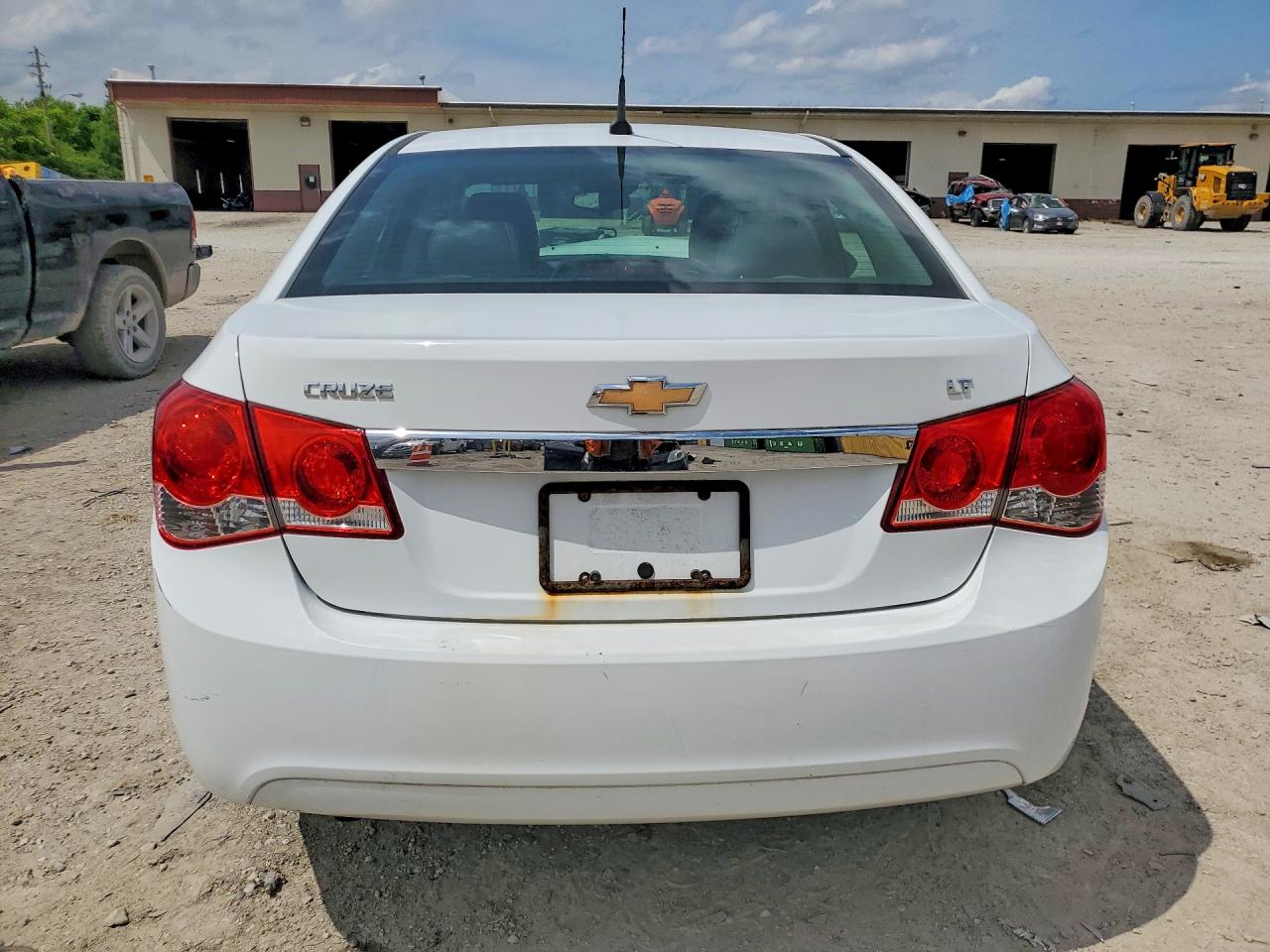 2013 Chevrolet Cruze Lt White vin: 1G1PE5SB6D7141267