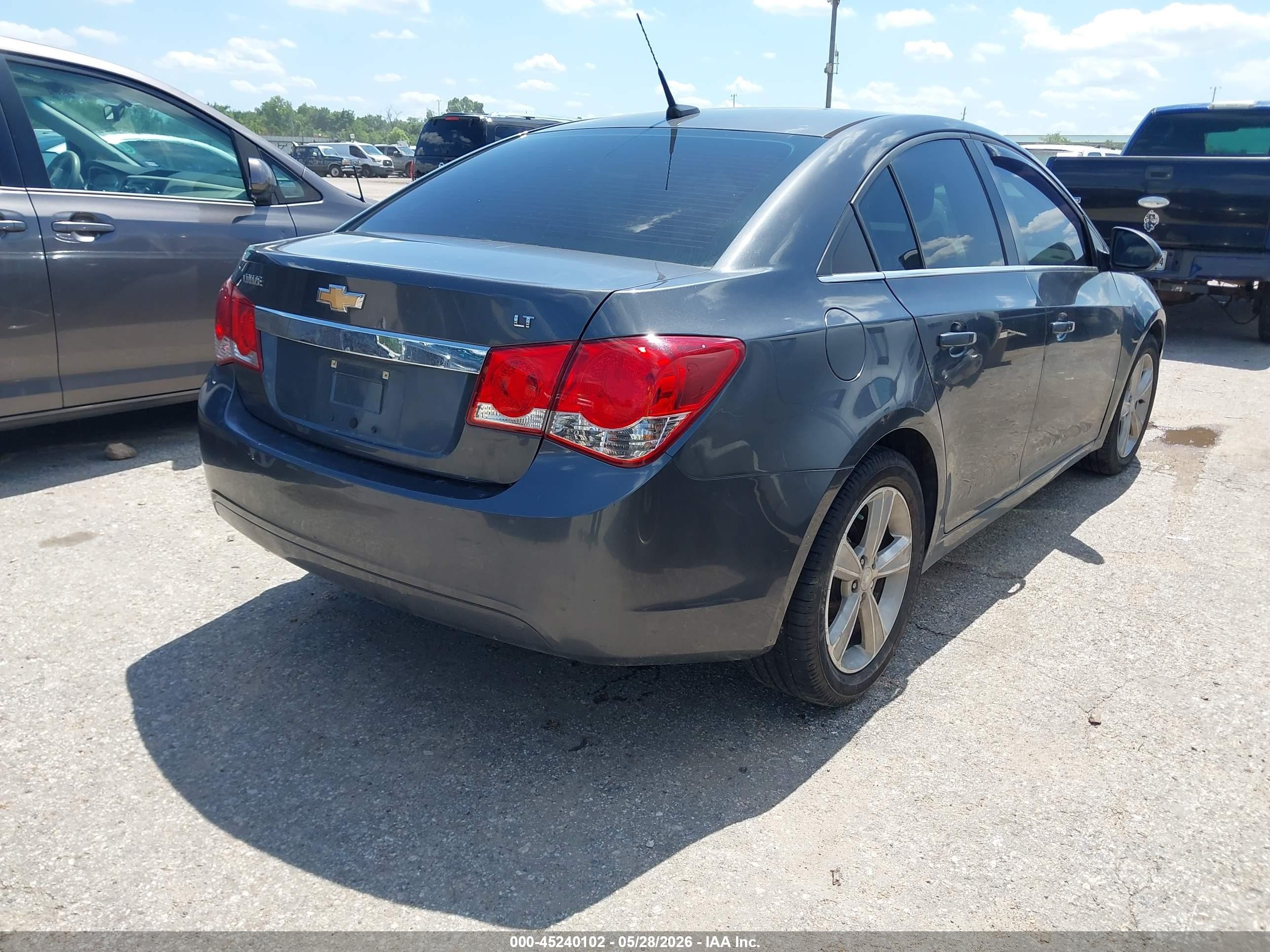 2013 Chevrolet Cruze 2lt Auto Teal vin: 1G1PE5SB6D7152494