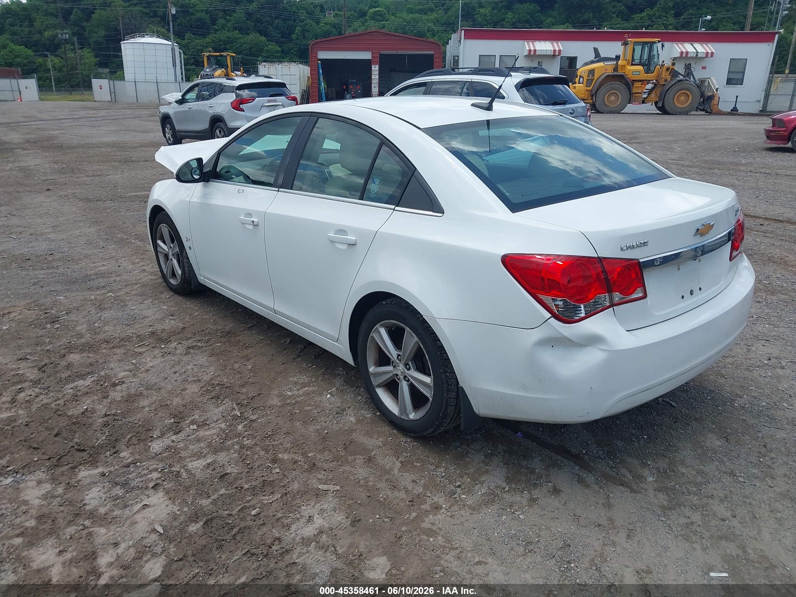 2013 Chevrolet Cruze 2lt Auto Белый vin: 1G1PE5SB6D7210782