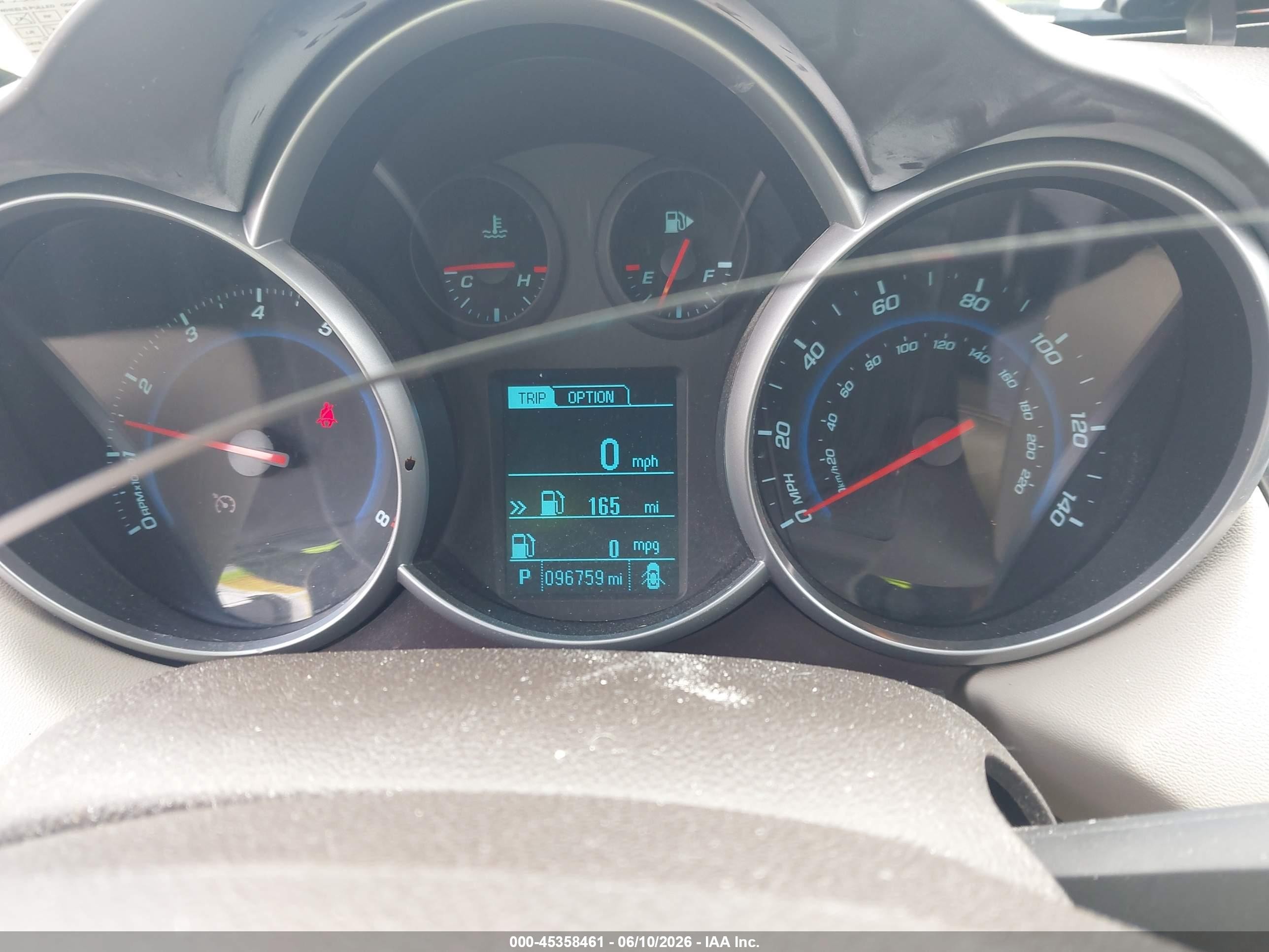 2013 Chevrolet Cruze 2lt Auto Белый vin: 1G1PE5SB6D7210782