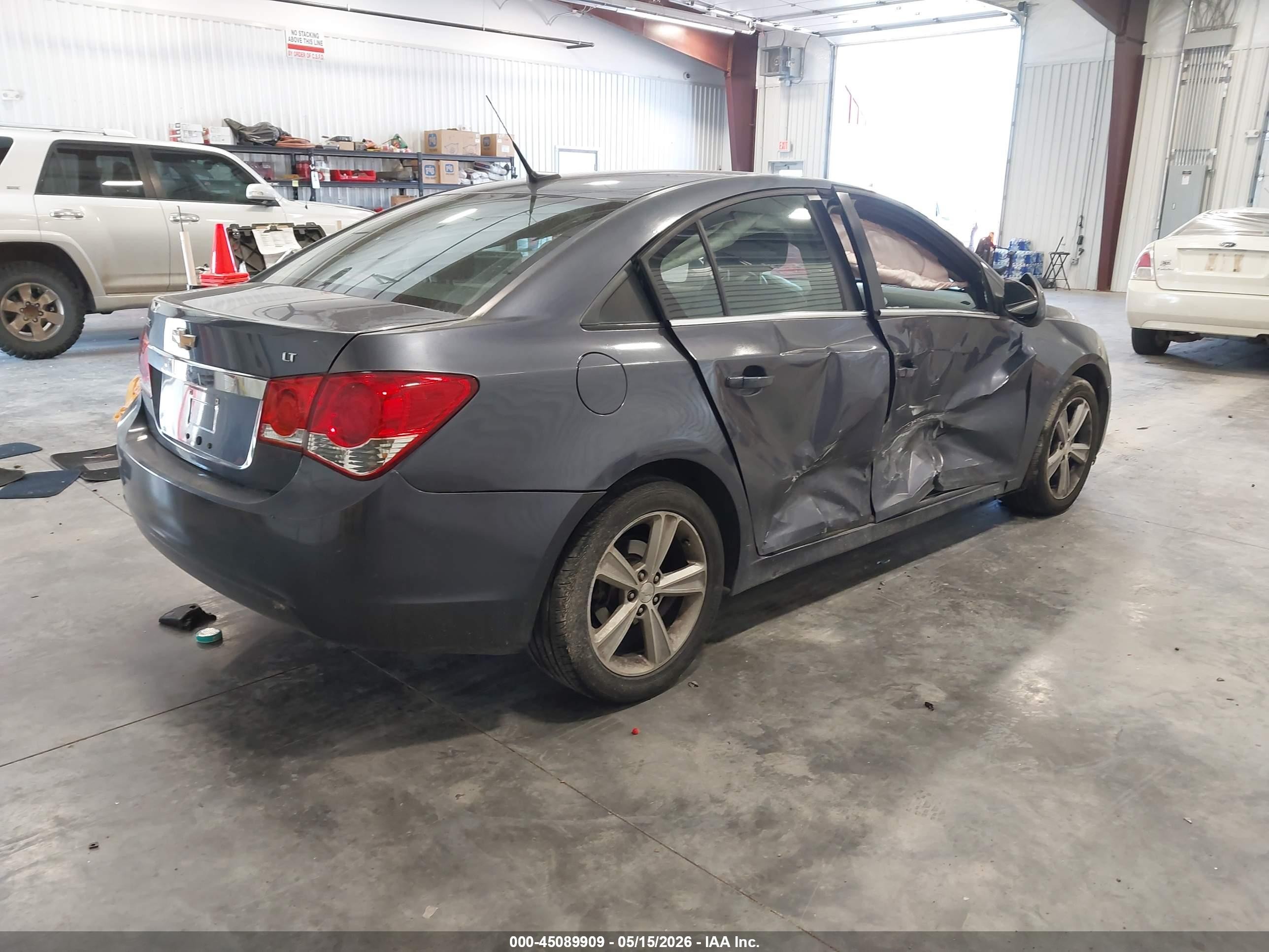 2013 Chevrolet Cruze 2lt Auto Blue vin: 1G1PE5SB6D7306993