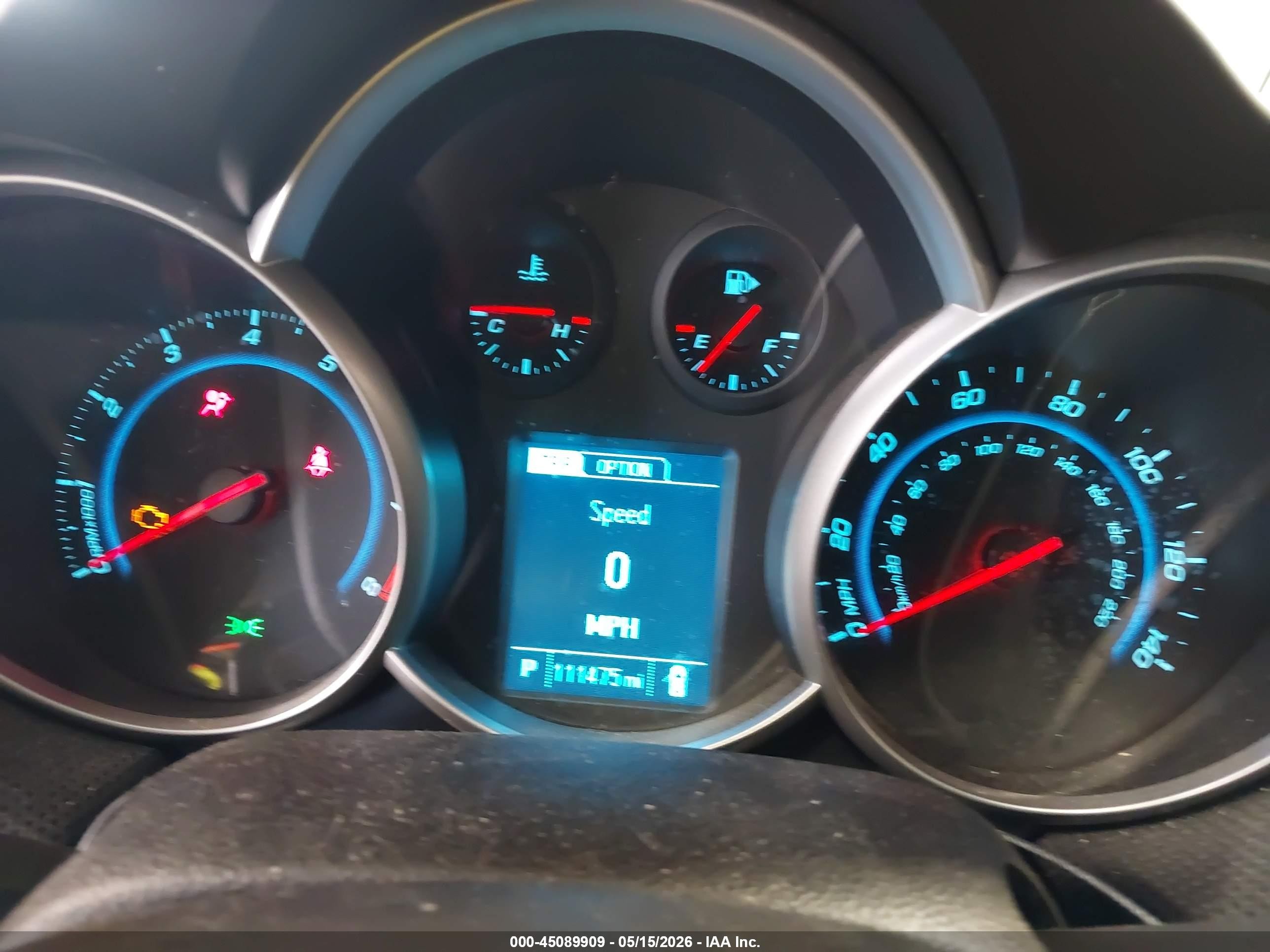 2013 Chevrolet Cruze 2lt Auto Blue vin: 1G1PE5SB6D7306993