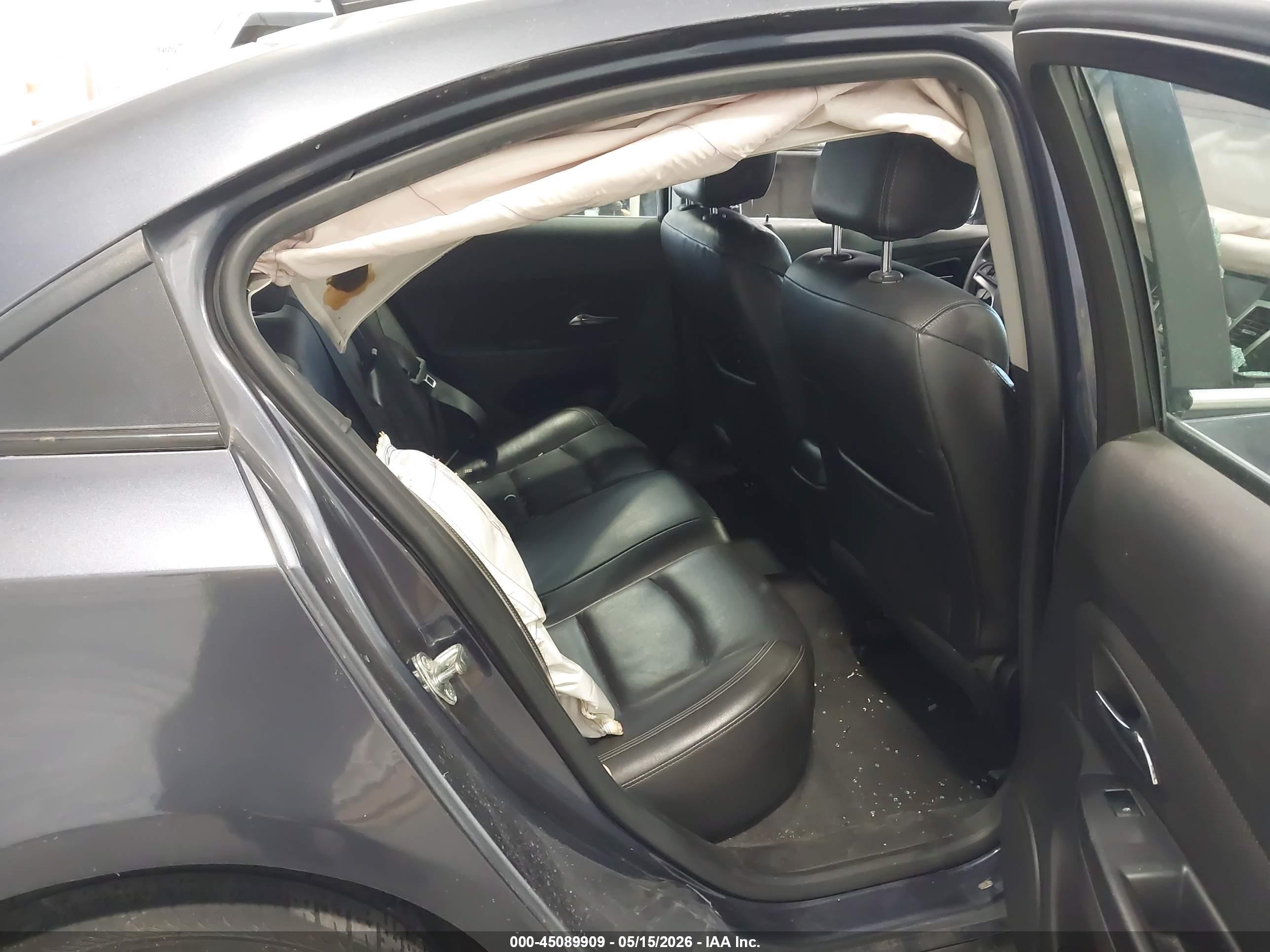 2013 Chevrolet Cruze 2lt Auto Blue vin: 1G1PE5SB6D7306993