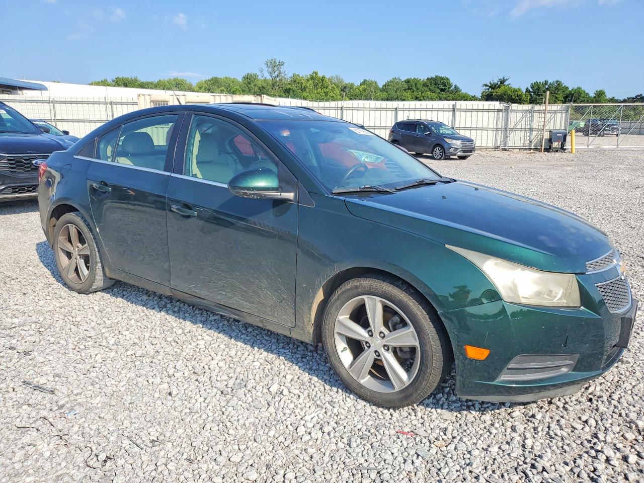 2014 Chevrolet Cruze Lt Green vin: 1G1PE5SB6E7152822