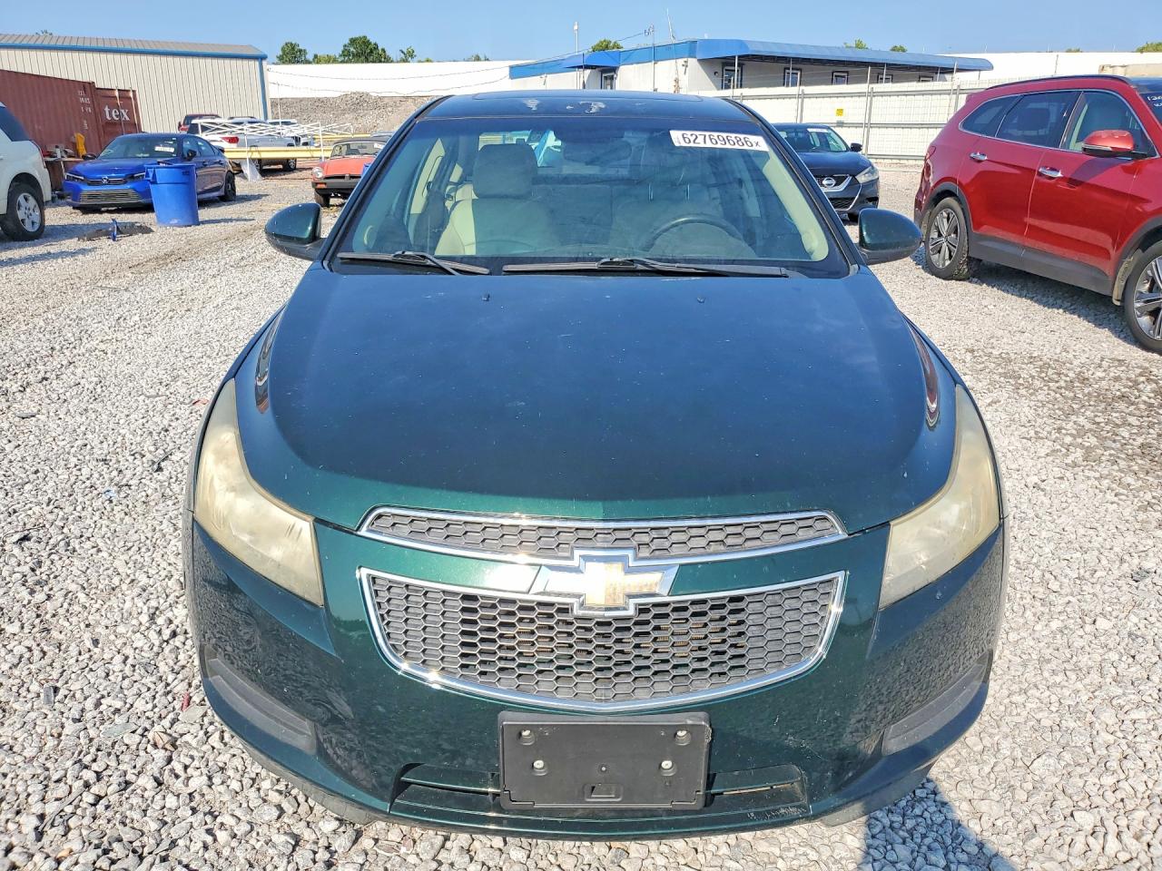 2014 Chevrolet Cruze Lt Green vin: 1G1PE5SB6E7152822