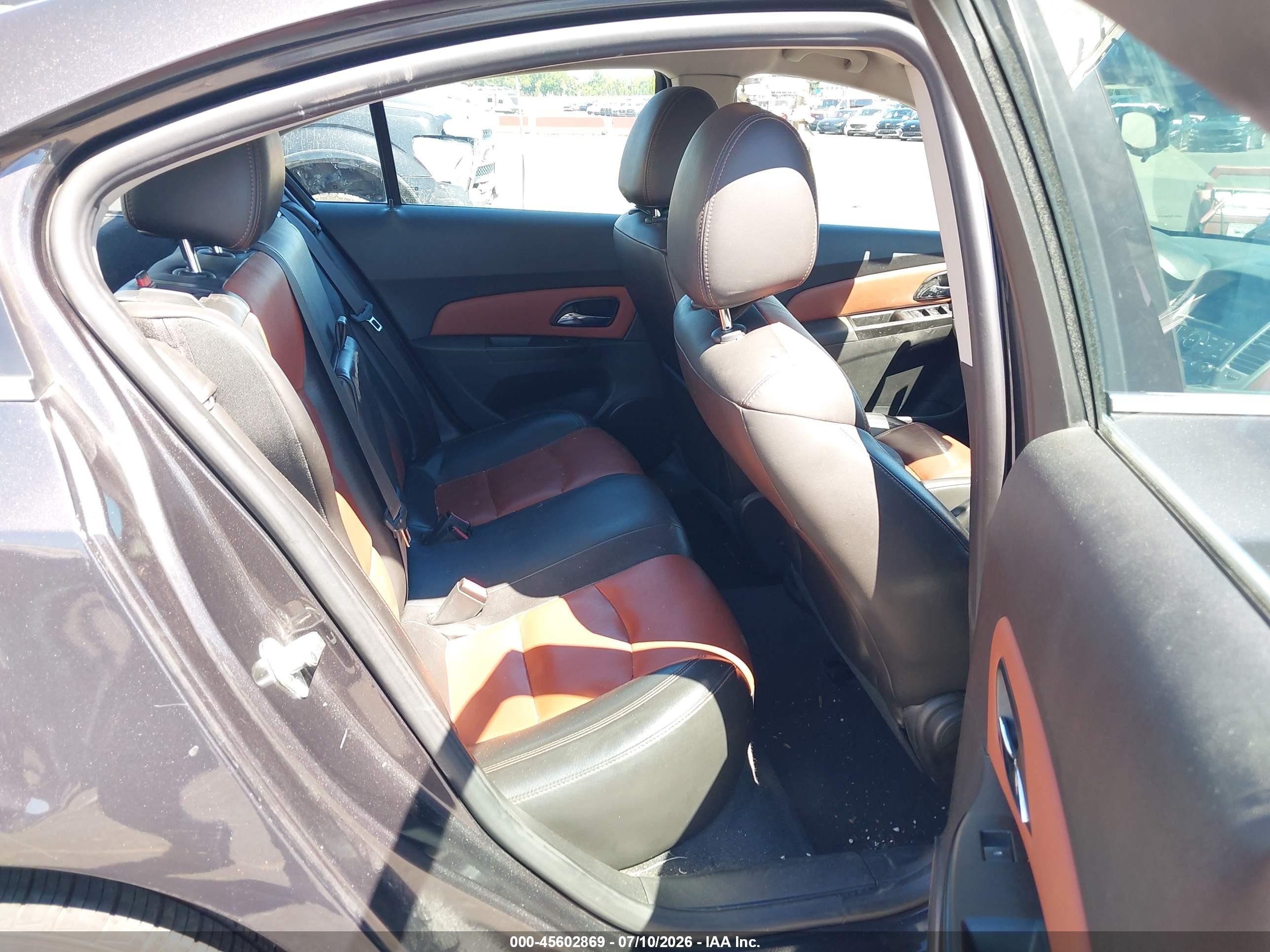 2014 Chevrolet Cruze 2lt Auto Gray vin: 1G1PE5SB6E7293793