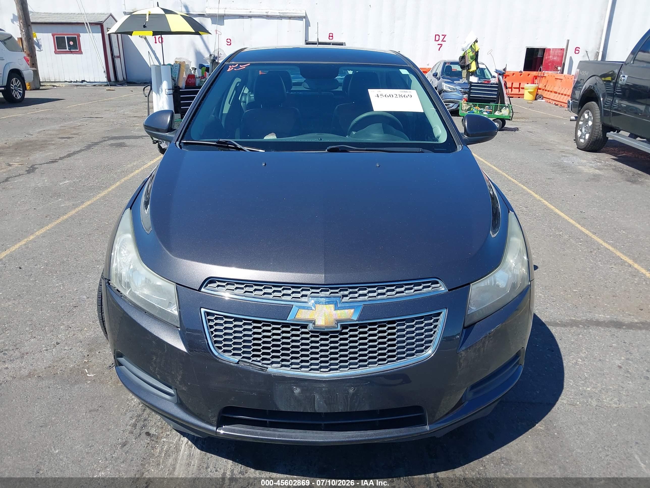 2014 Chevrolet Cruze 2lt Auto Gray vin: 1G1PE5SB6E7293793
