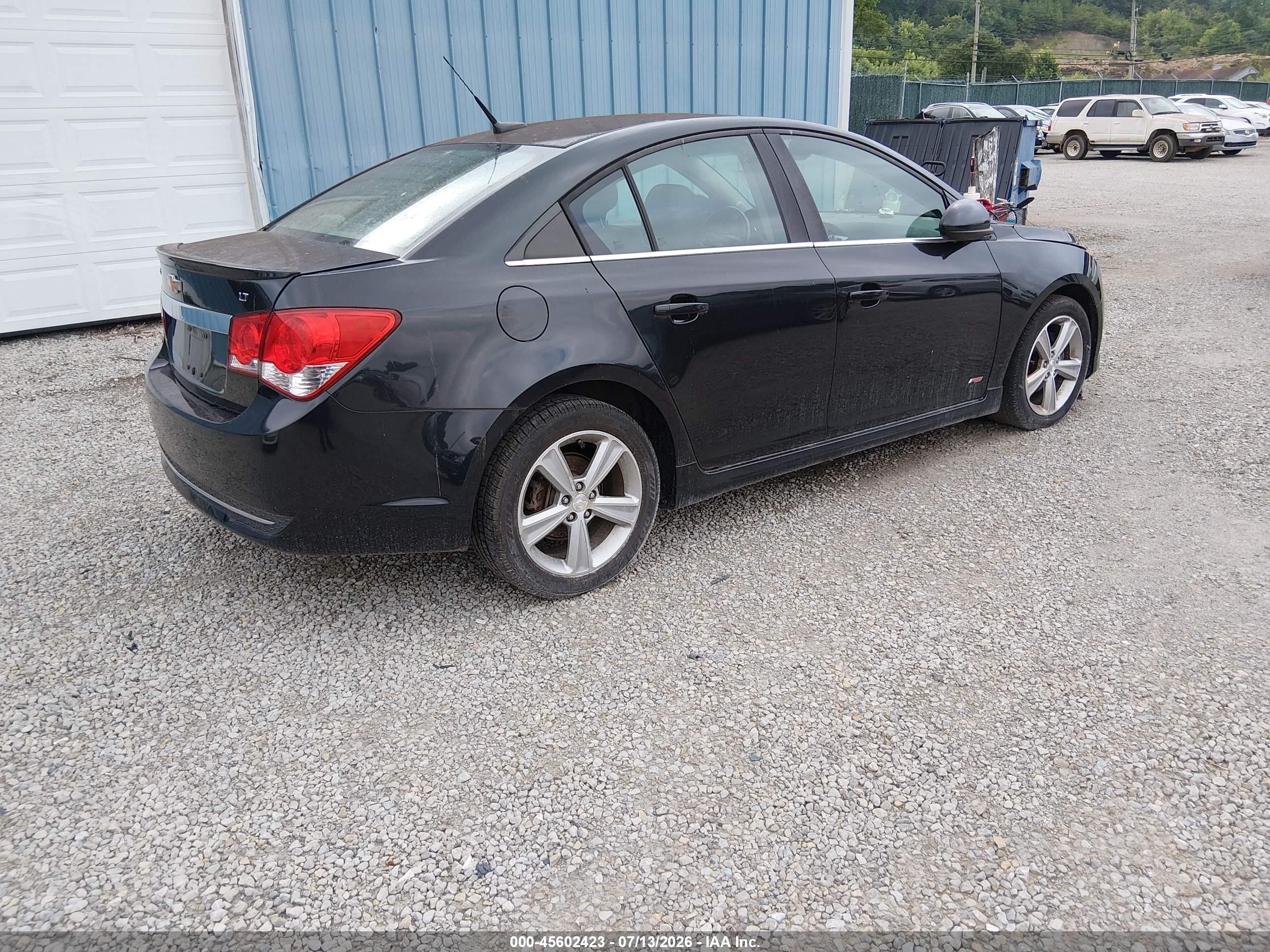 2014 Chevrolet Cruze 2lt Auto Gray vin: 1G1PE5SB6E7340529
