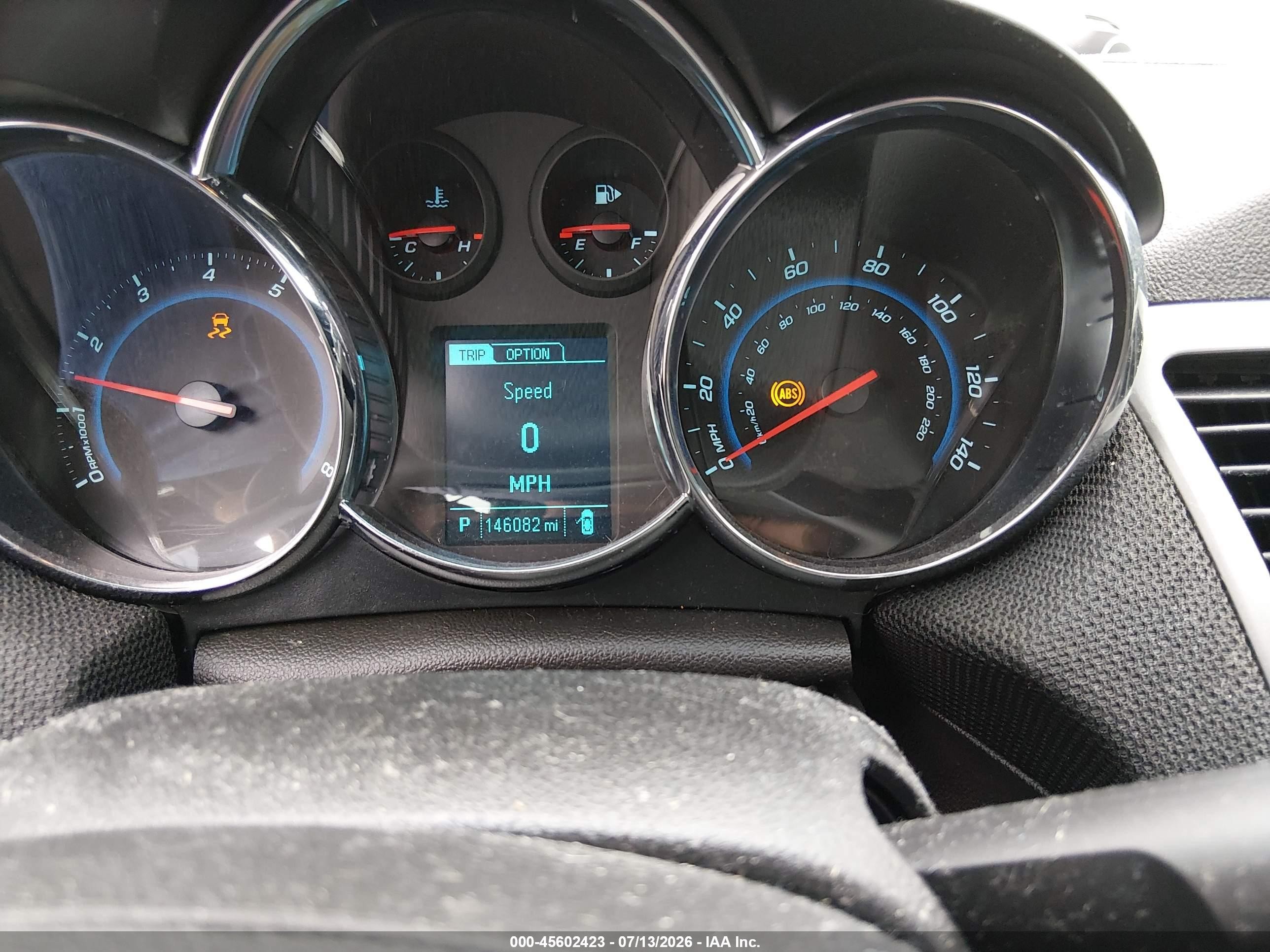 2014 Chevrolet Cruze 2lt Auto Gray vin: 1G1PE5SB6E7340529