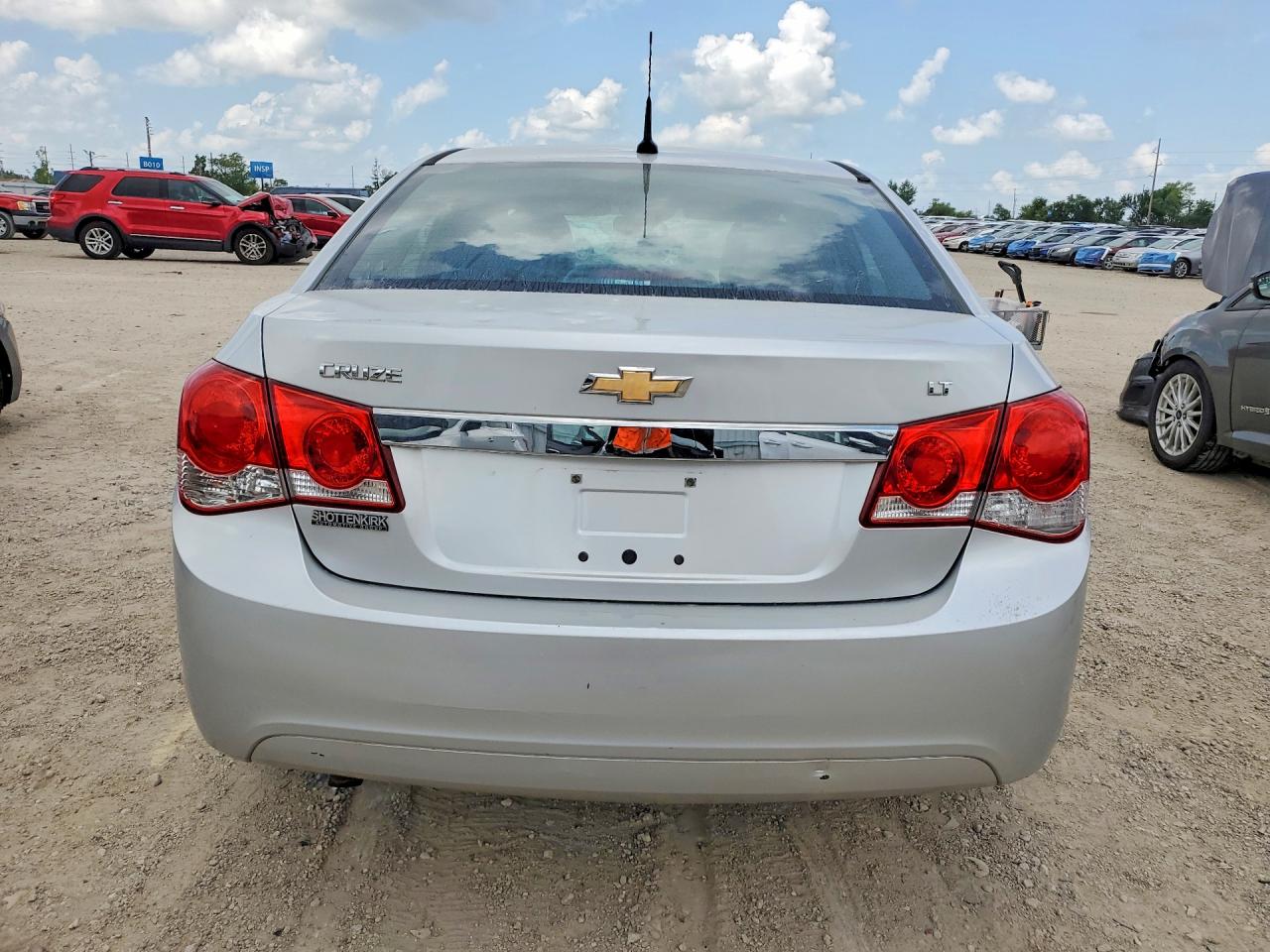 2014 Chevrolet Cruze Lt Silver vin: 1G1PE5SB6E7381064