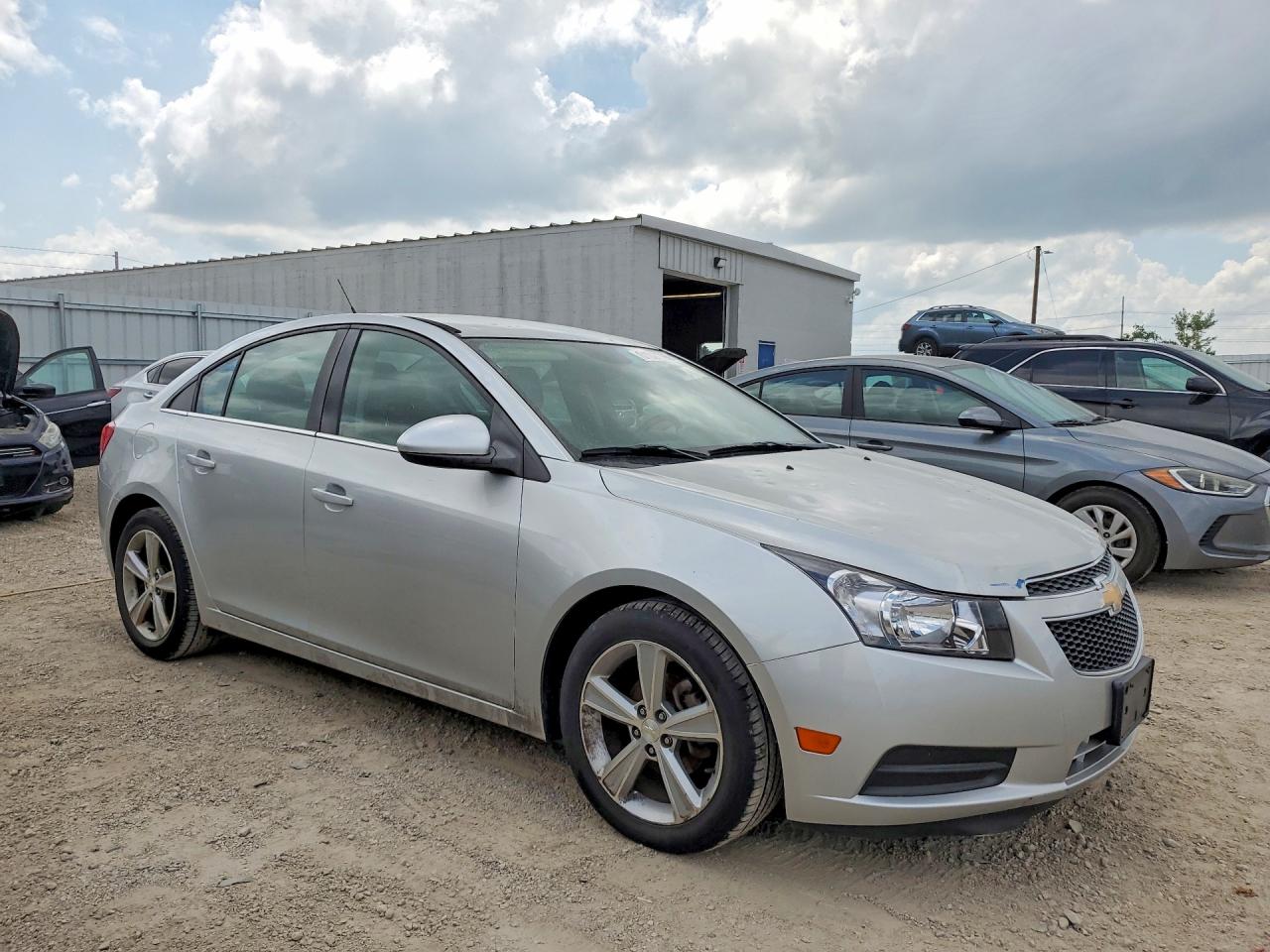 2014 Chevrolet Cruze Lt Silver vin: 1G1PE5SB6E7381064