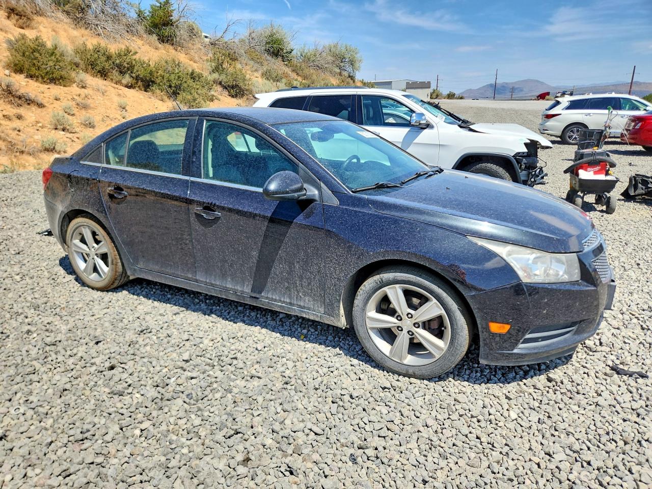 2014 Chevrolet Cruze Lt Black vin: 1G1PE5SB6E7386880