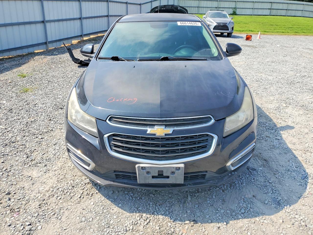 2015 Chevrolet Cruze Lt Black vin: 1G1PE5SB6F7165104