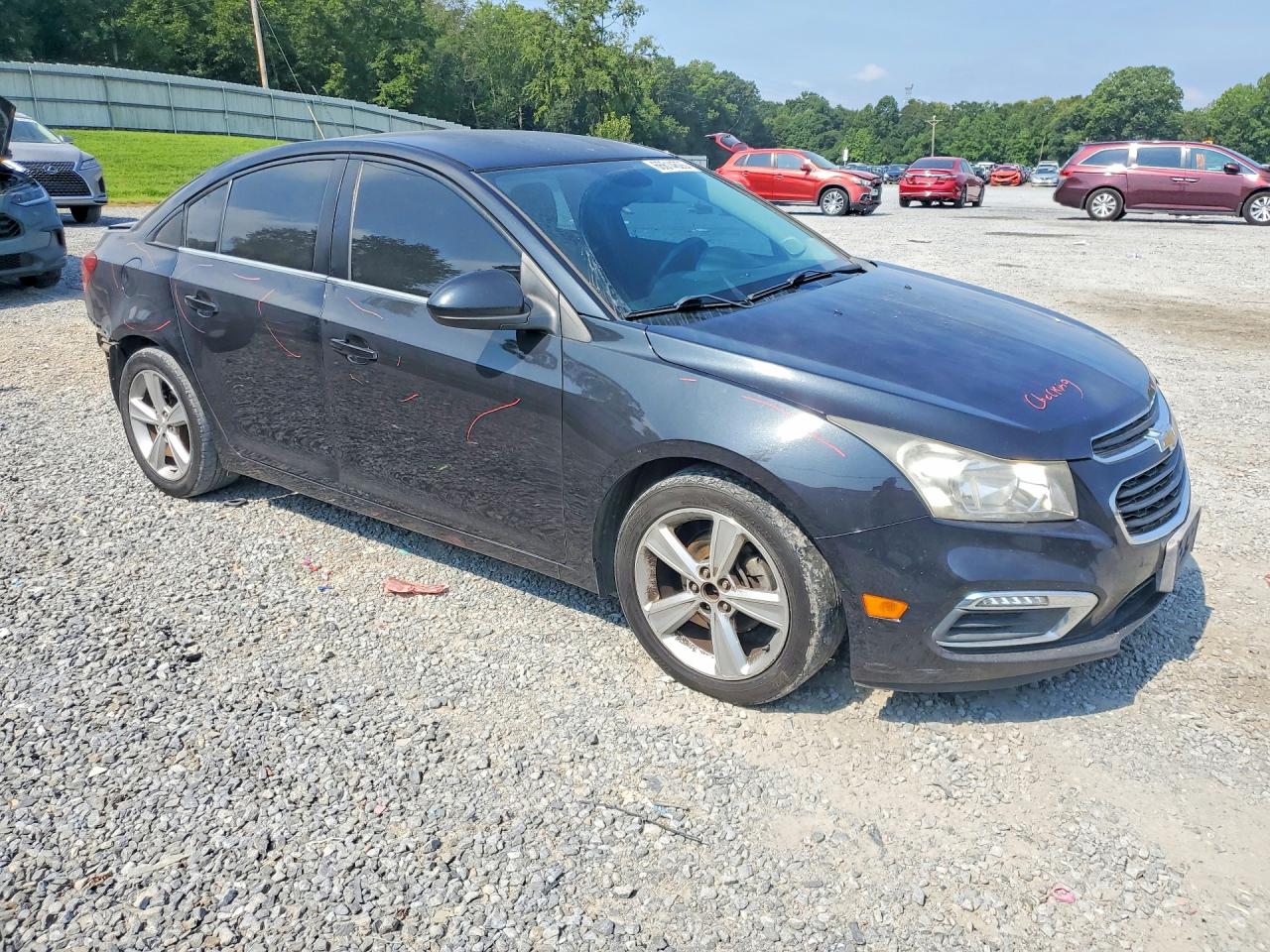 2015 Chevrolet Cruze Lt Black vin: 1G1PE5SB6F7165104