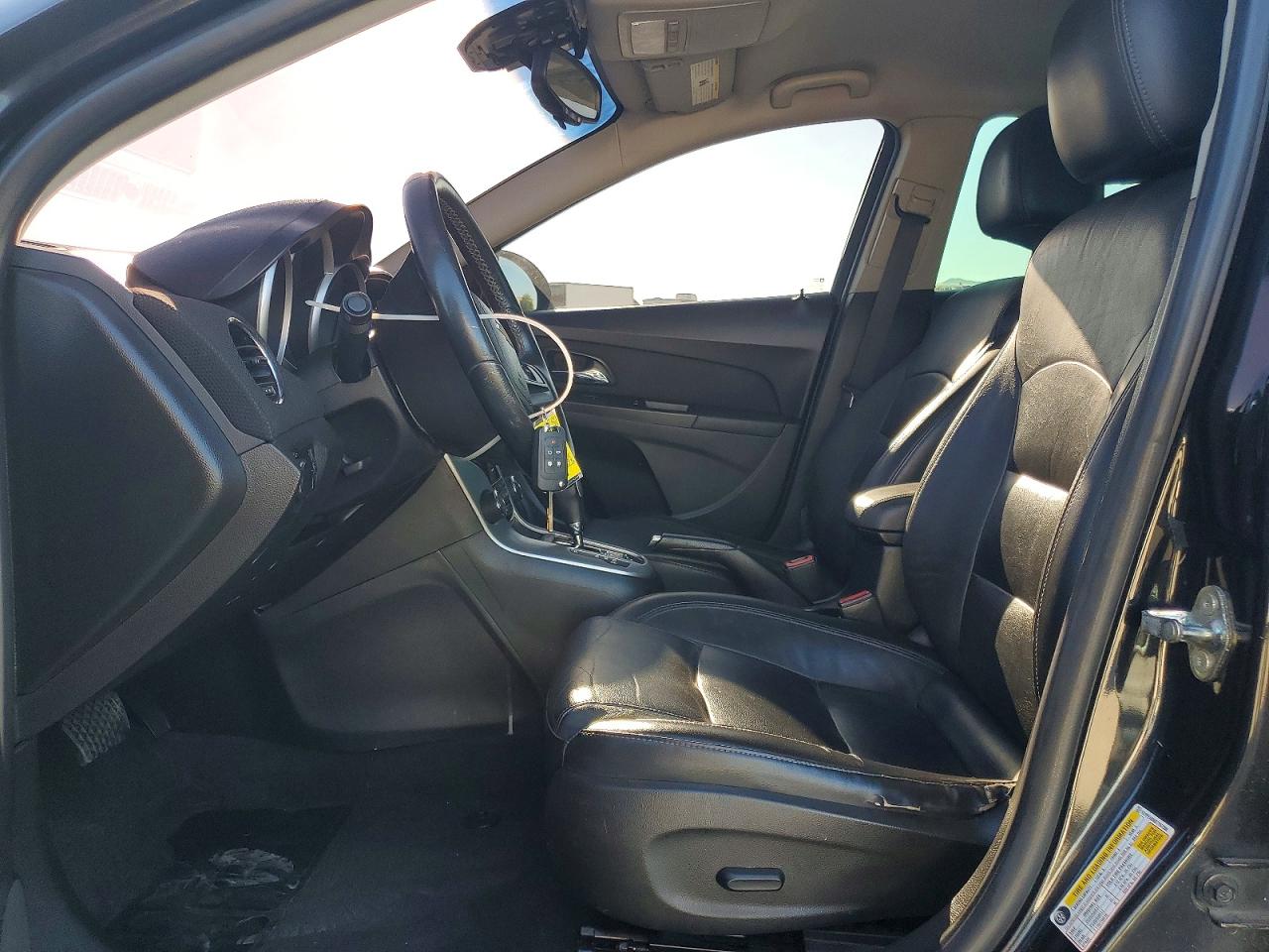 2015 Chevrolet Cruze Lt Black vin: 1G1PE5SB6F7167306