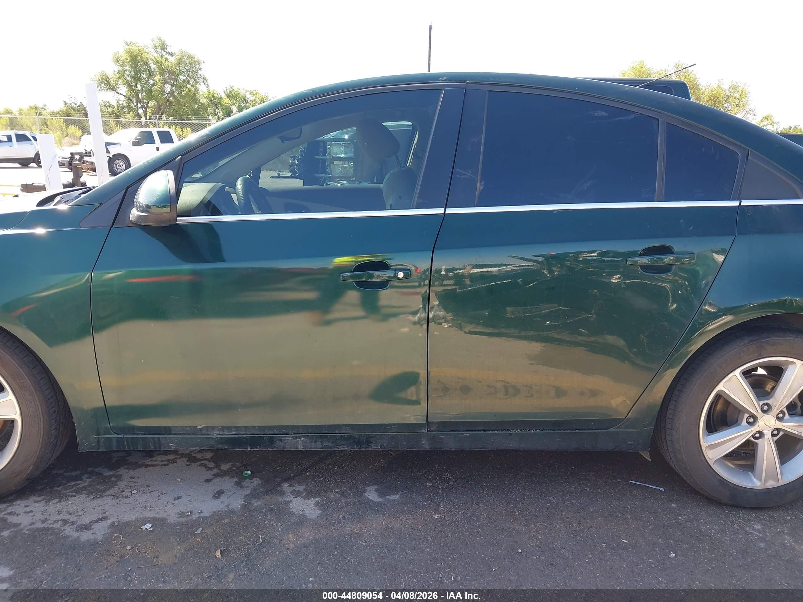 2015 Chevrolet Cruze 2lt Auto Green vin: 1G1PE5SB6F7283489