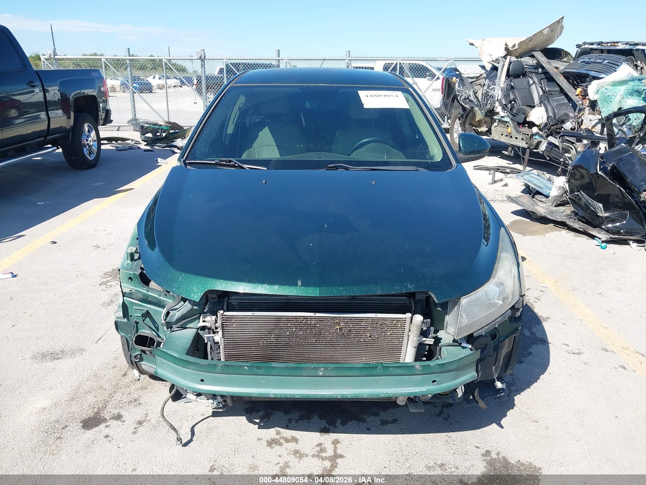 2015 Chevrolet Cruze 2lt Auto Green vin: 1G1PE5SB6F7283489