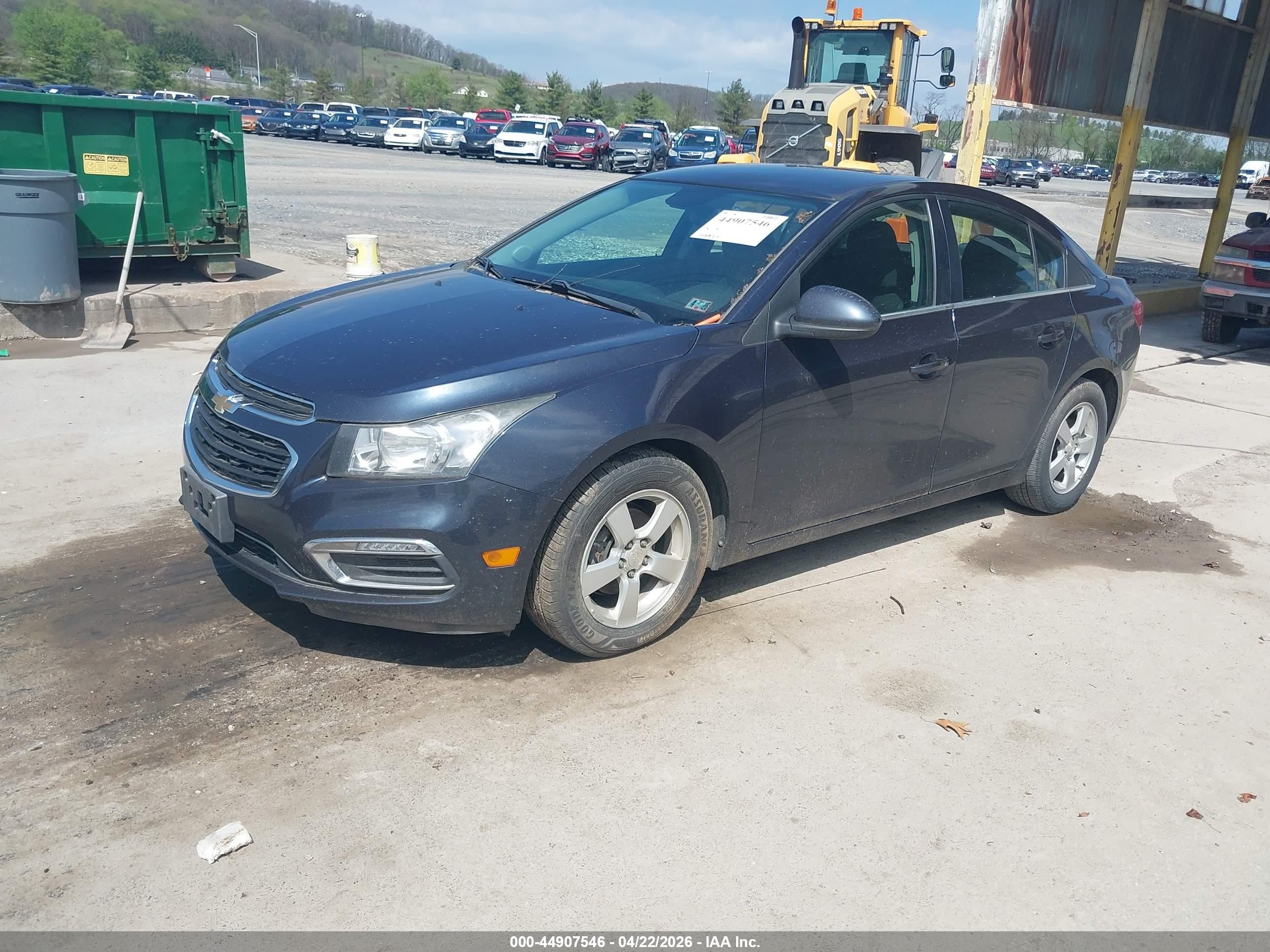 2016 Chevrolet Cruze Limited 1lt Auto Dark Blue vin: 1G1PE5SB6G7200709