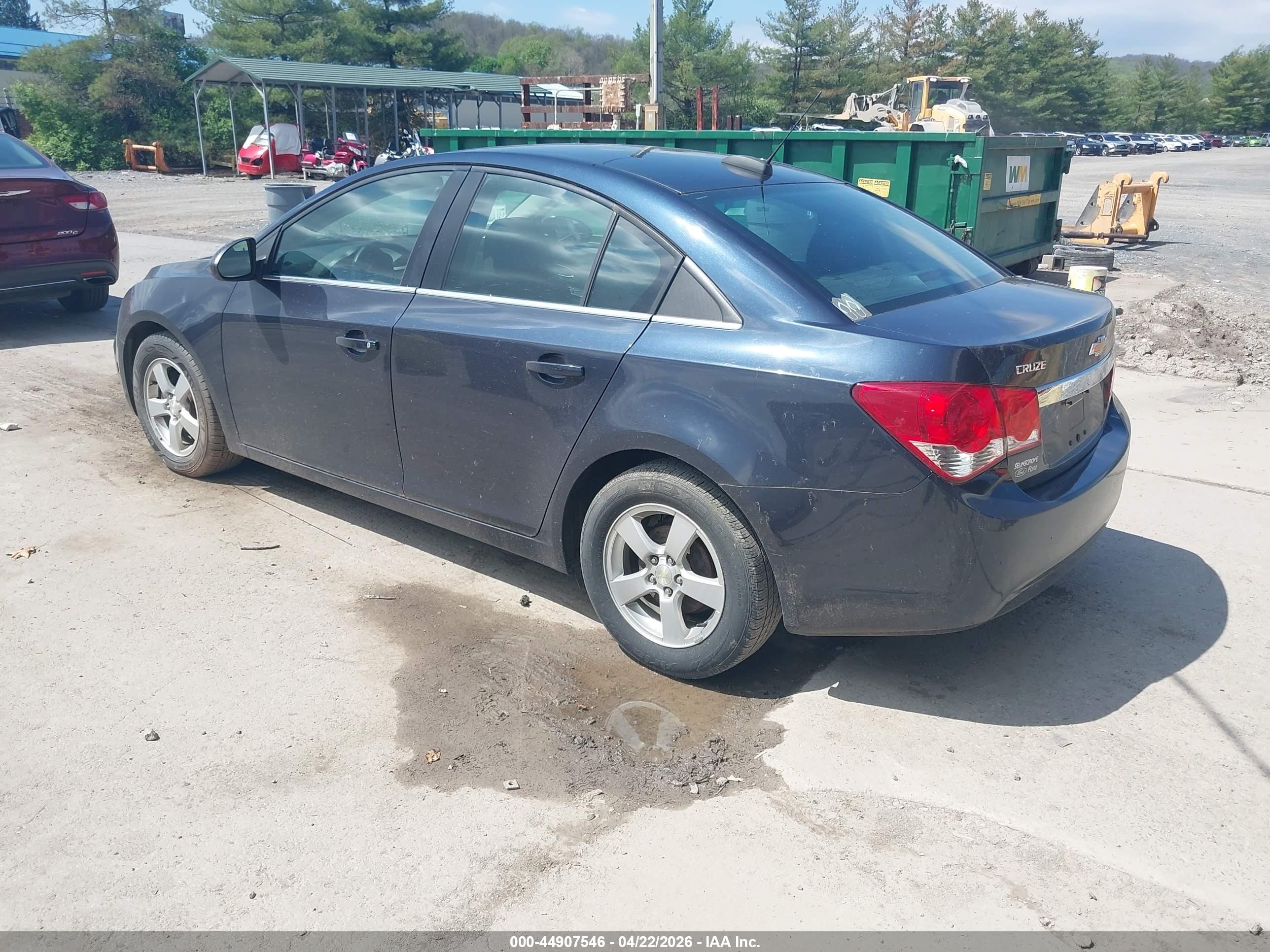 2016 Chevrolet Cruze Limited 1lt Auto Dark Blue vin: 1G1PE5SB6G7200709