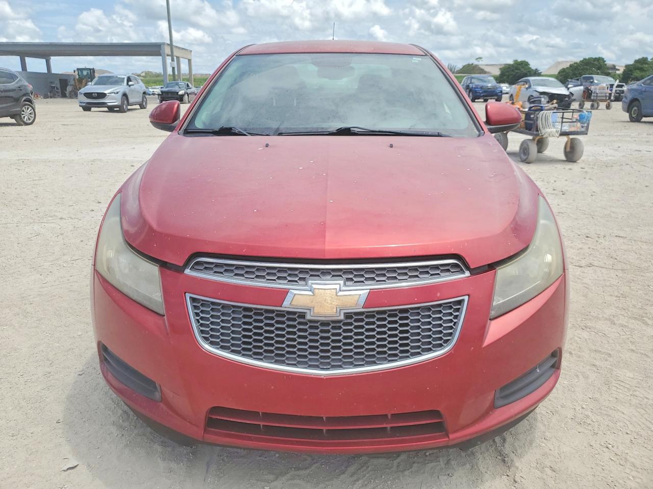2014 Chevrolet Cruze Lt Maroon vin: 1G1PE5SB7E7123622