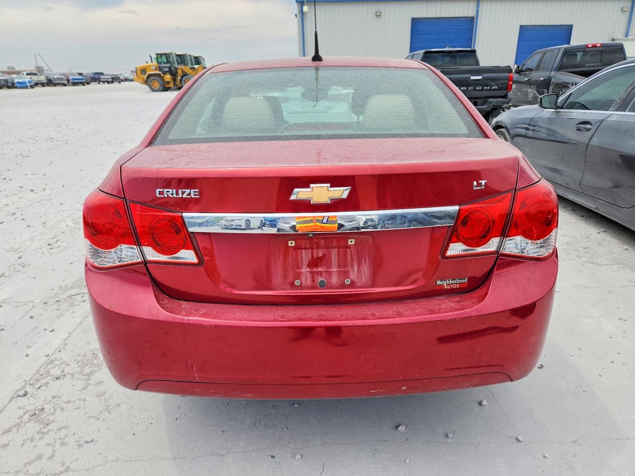 2014 Chevrolet Cruze Lt Red vin: 1G1PE5SB7E7326834