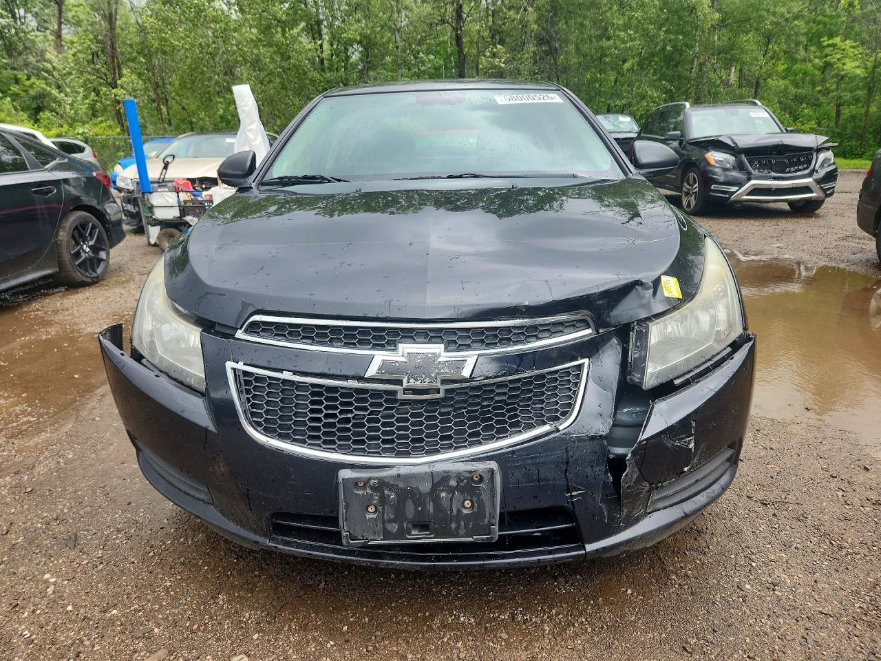 2014 Chevrolet Cruze Lt Черный vin: 1G1PE5SB7E7435973