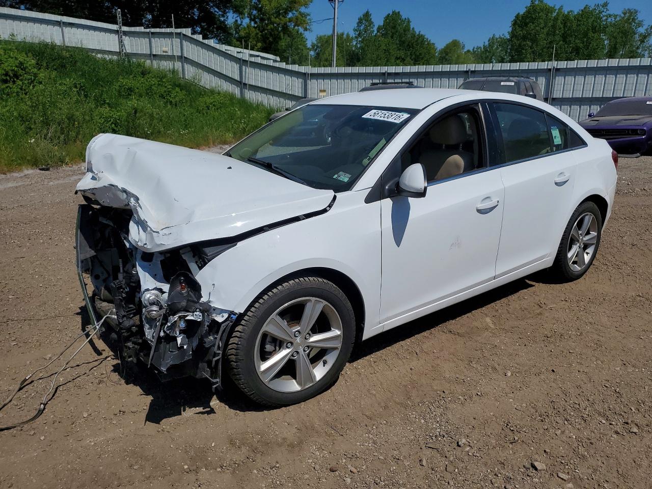 2014 Chevrolet Cruze Lt Белый vin: 1G1PE5SB7E7486664