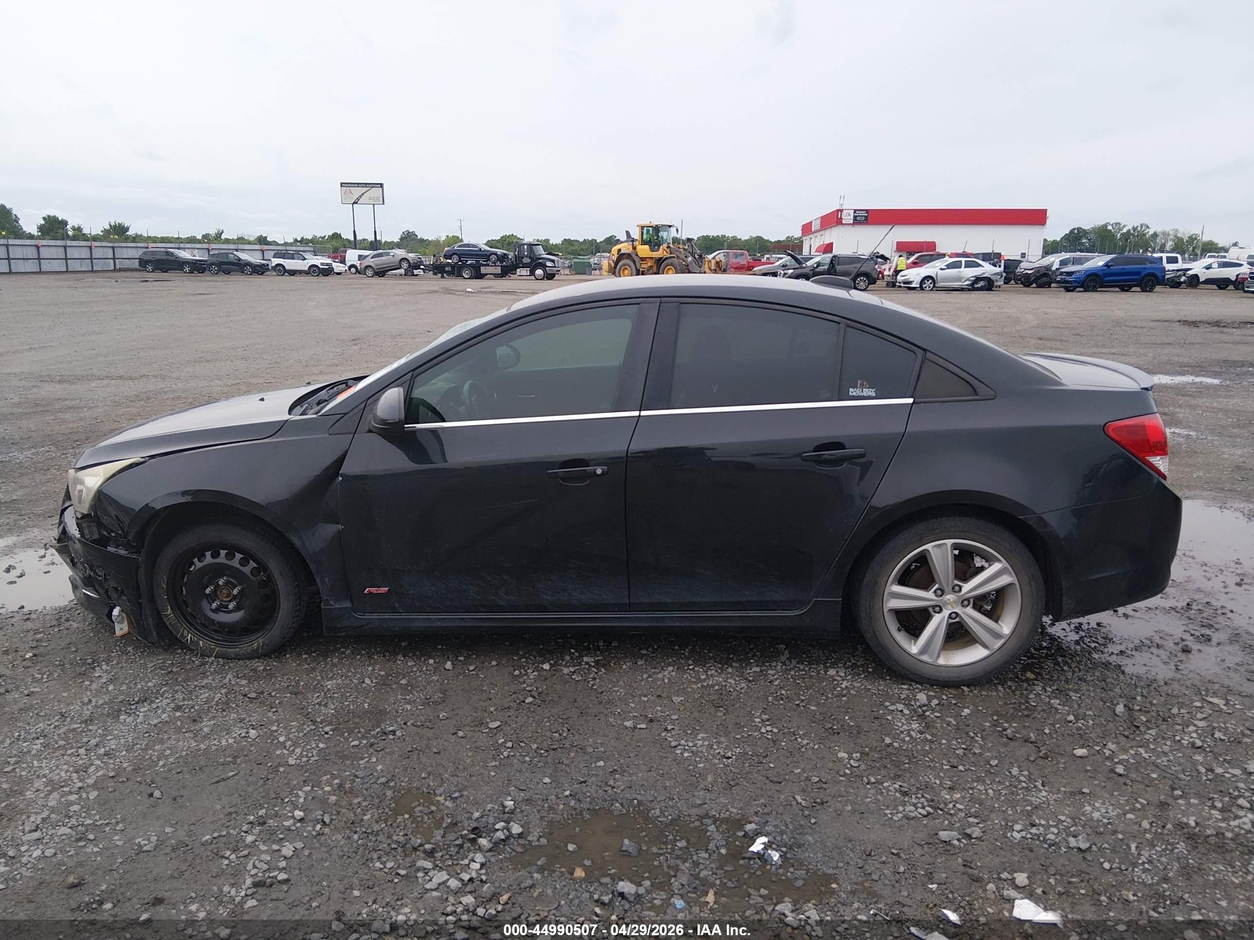 2015 Chevrolet Cruze 2lt Auto Черный vin: 1G1PE5SB7F7111049