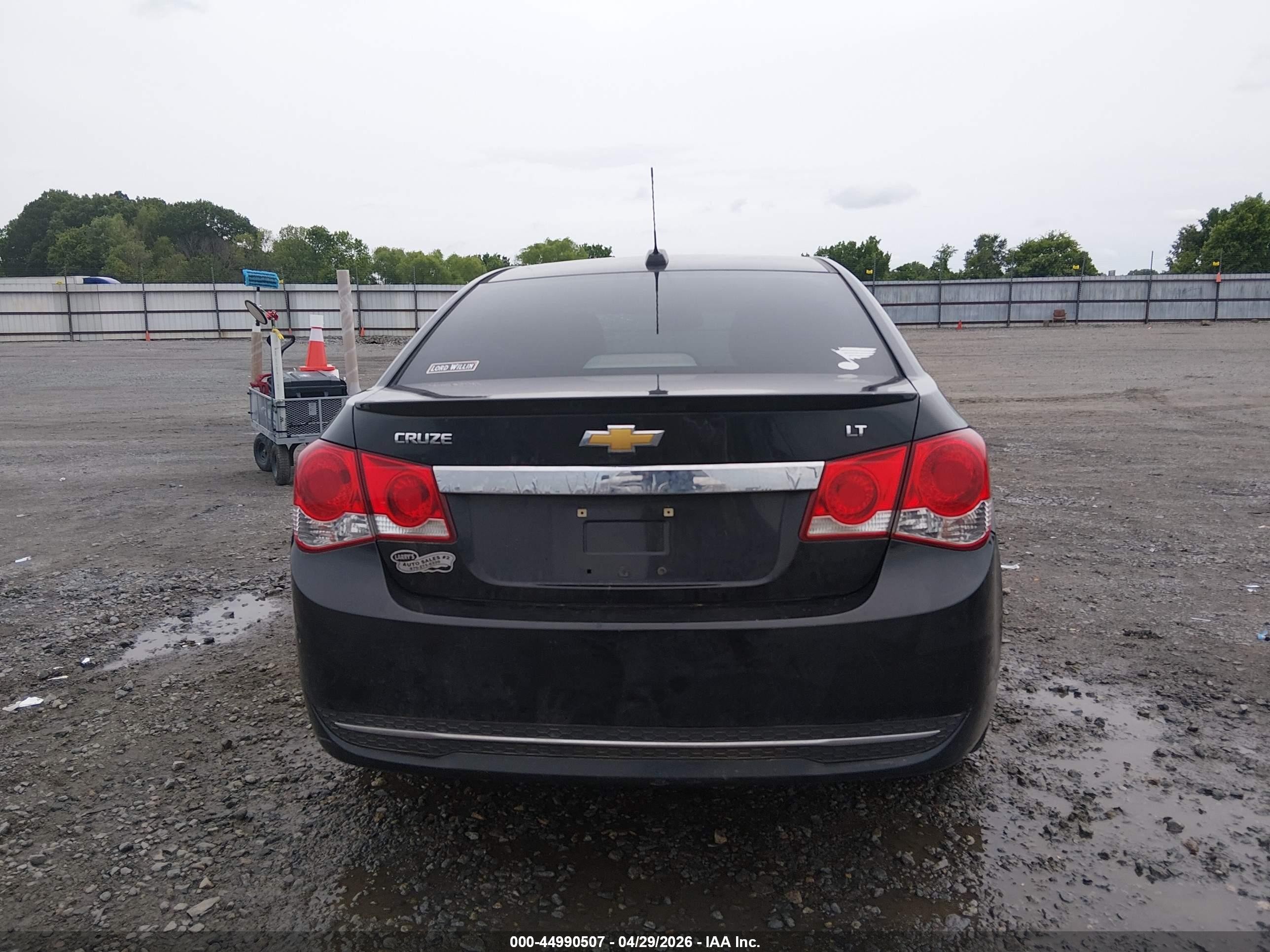 2015 Chevrolet Cruze 2lt Auto Черный vin: 1G1PE5SB7F7111049