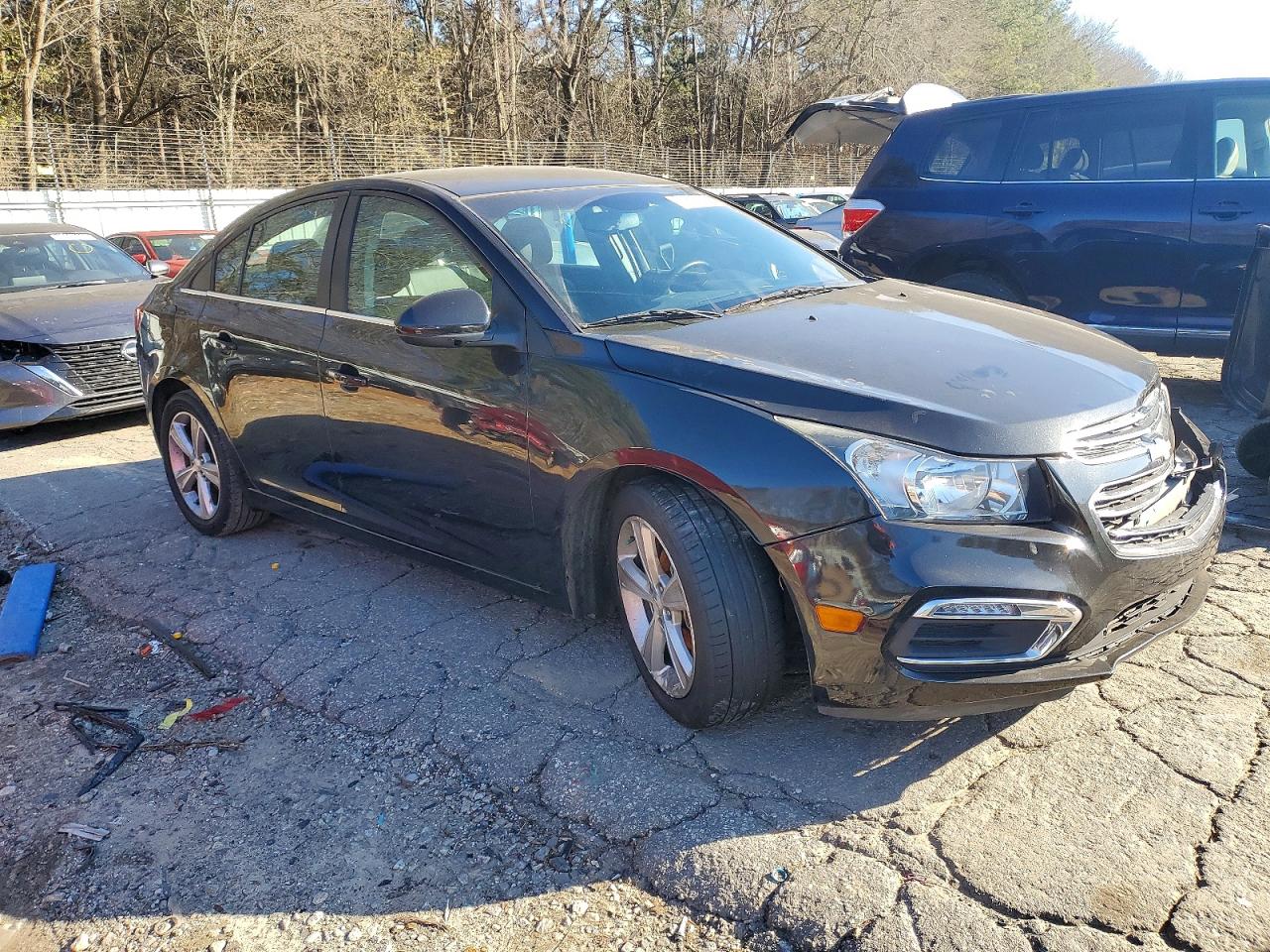 2015 Chevrolet Cruze Lt Black vin: 1G1PE5SB7F7144357
