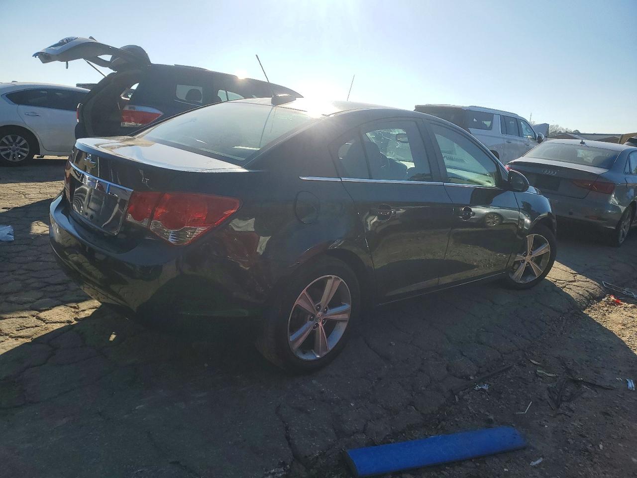 2015 Chevrolet Cruze Lt Black vin: 1G1PE5SB7F7144357