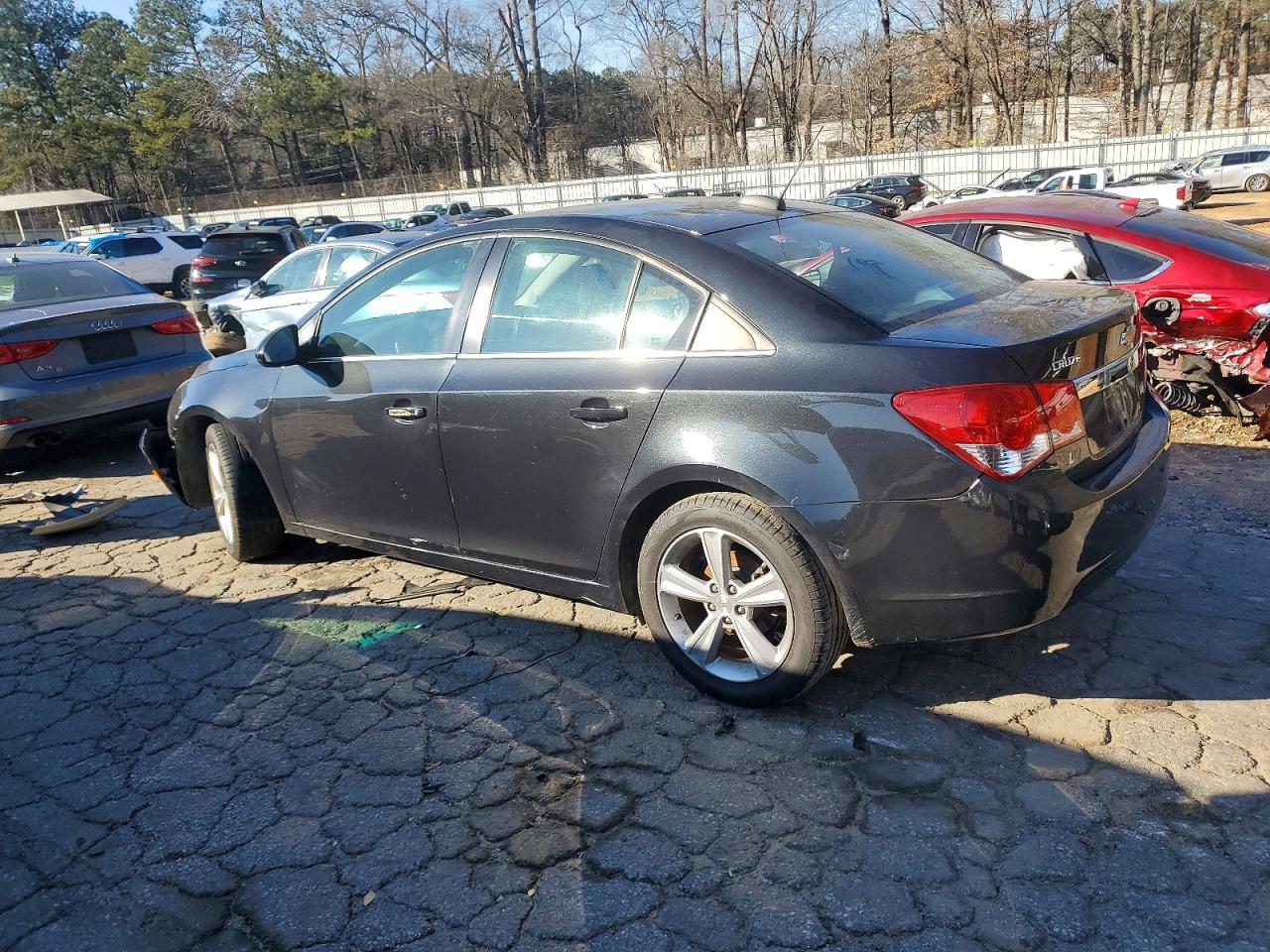 2015 Chevrolet Cruze Lt Black vin: 1G1PE5SB7F7144357