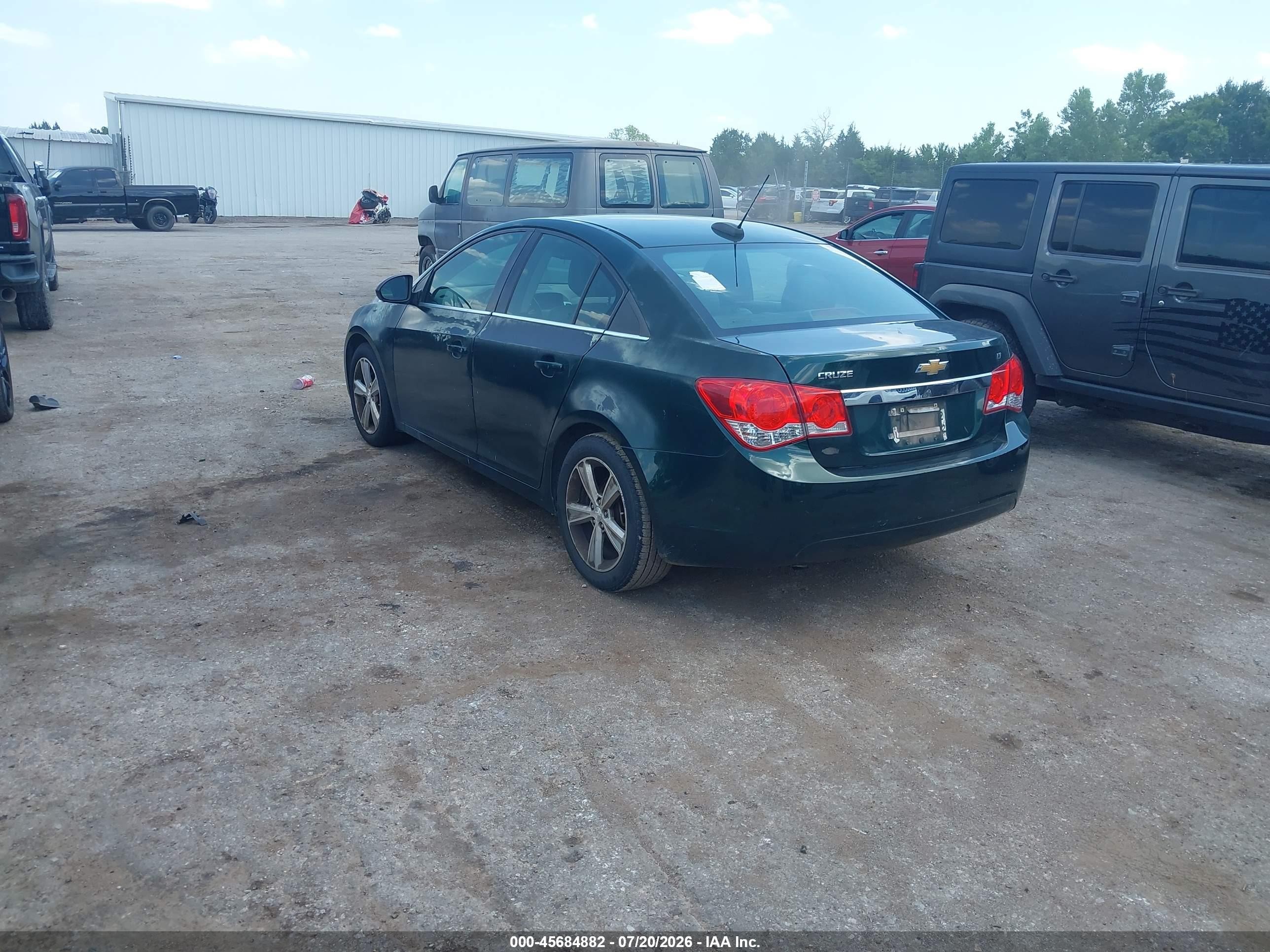 2015 Chevrolet Cruze 2lt Auto Black vin: 1G1PE5SB7F7187273