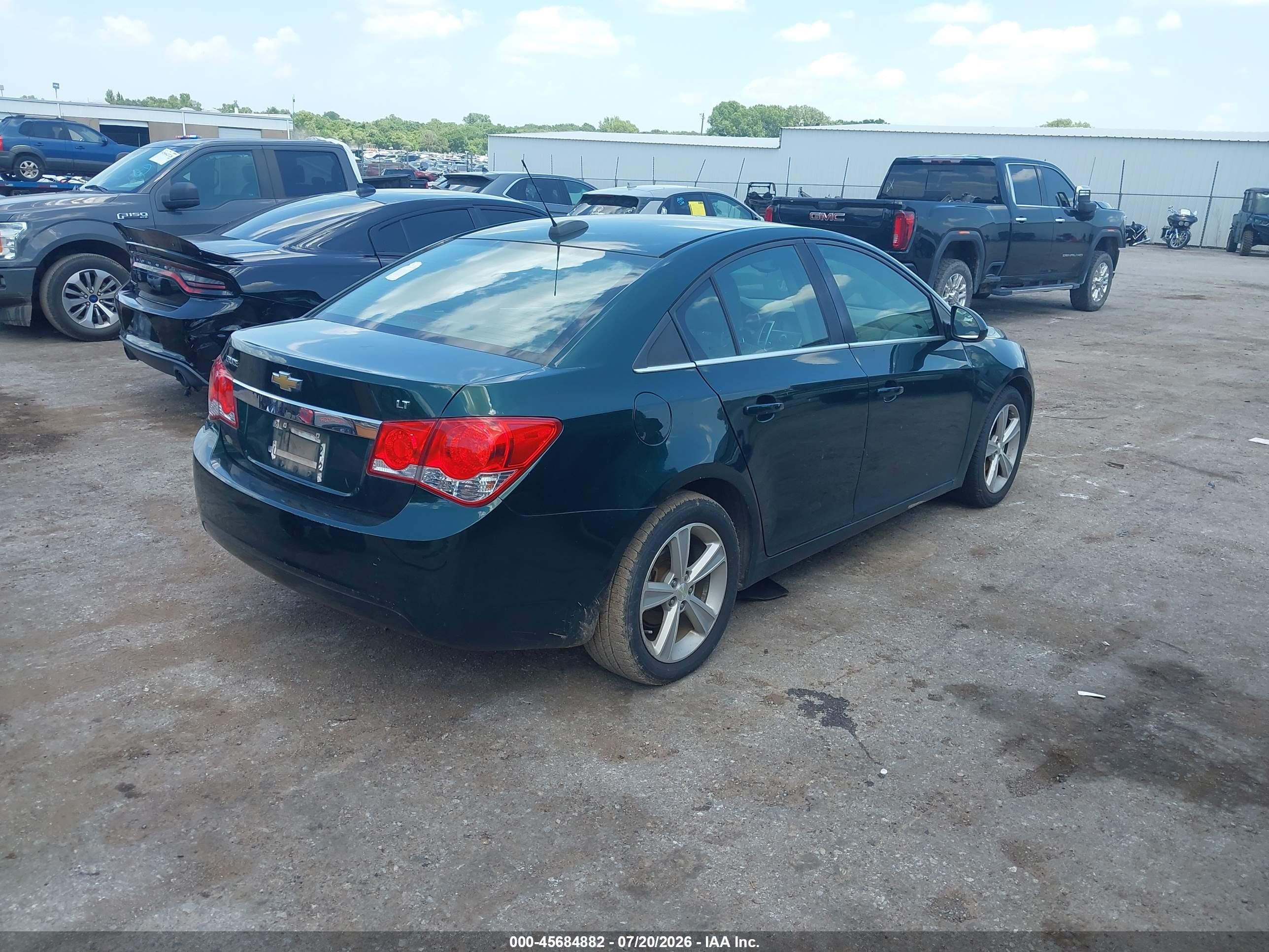 2015 Chevrolet Cruze 2lt Auto Black vin: 1G1PE5SB7F7187273