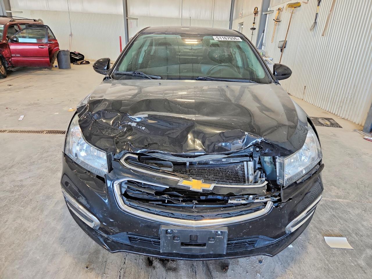 2015 Chevrolet Cruze Lt Черный vin: 1G1PE5SB7F7198967