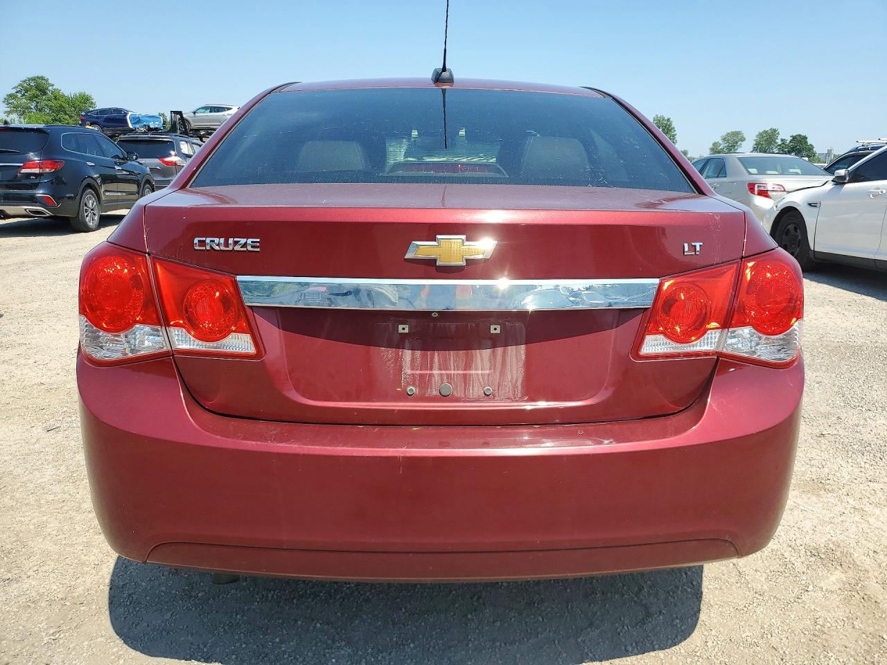 2015 Chevrolet Cruze Lt Maroon vin: 1G1PE5SB7F7215508