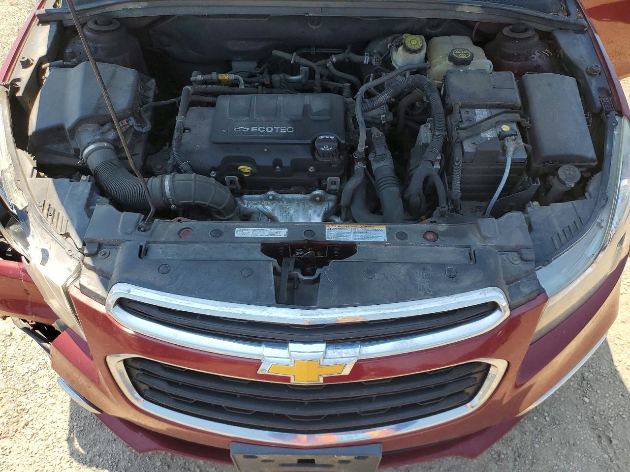 2015 Chevrolet Cruze Lt Maroon vin: 1G1PE5SB7F7215508
