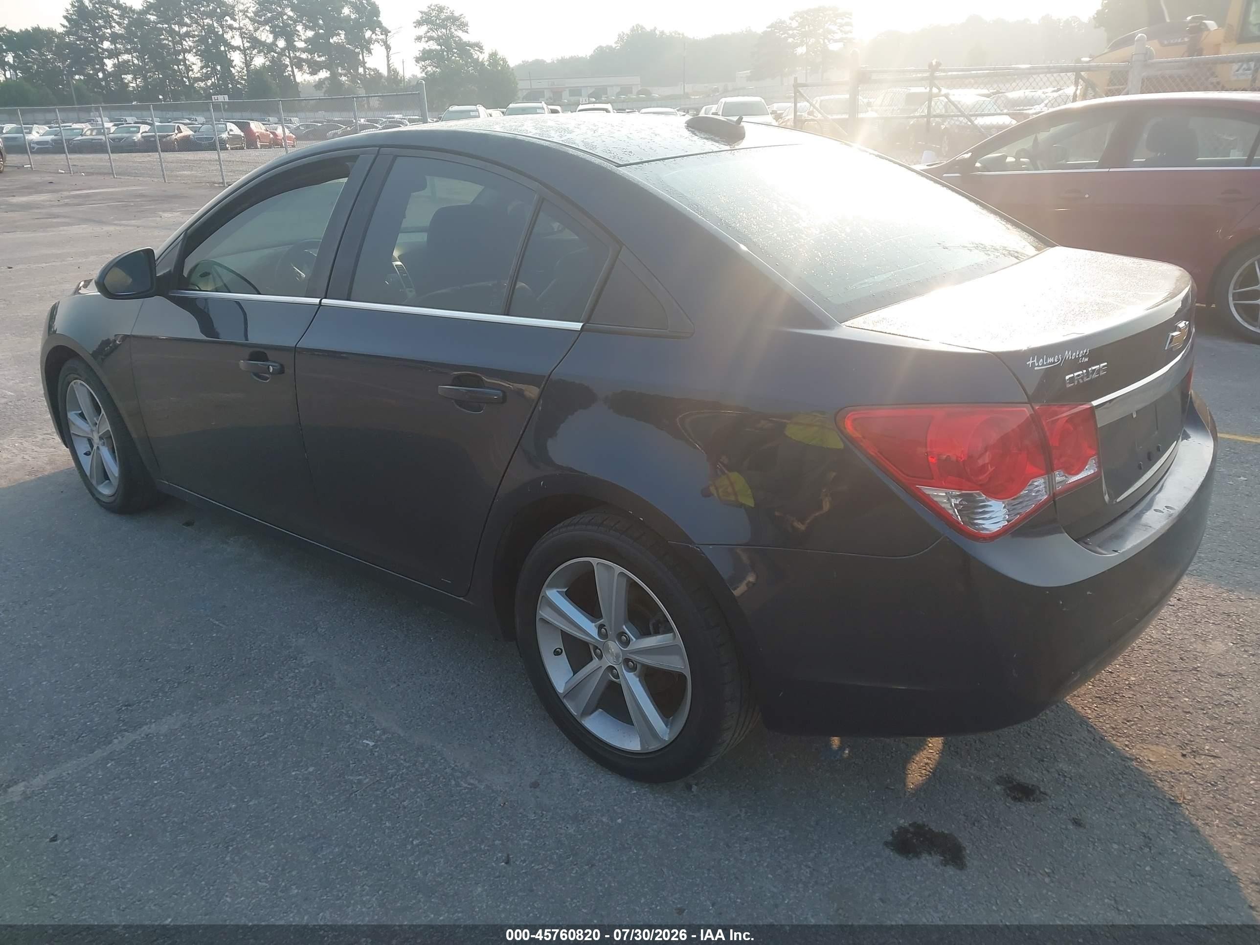 2015 Chevrolet Cruze 2lt Auto Black vin: 1G1PE5SB7F7223544