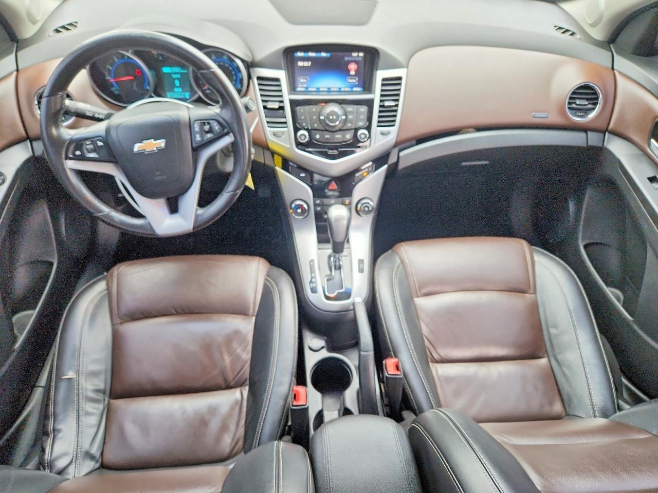 2015 Chevrolet Cruze Lt White vin: 1G1PE5SB7F7242515