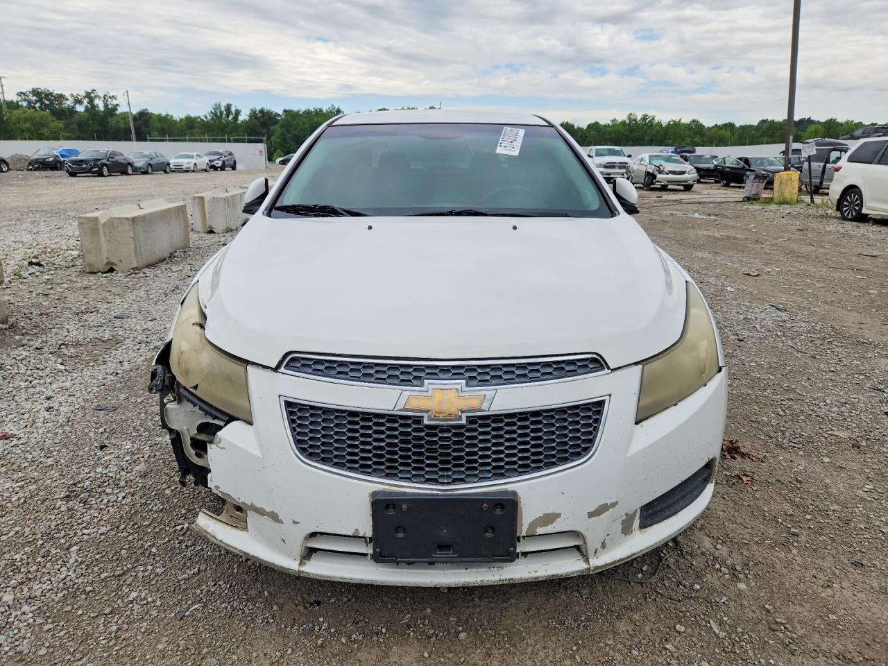 2015 Chevrolet Cruze Lt White vin: 1G1PE5SB7F7242515