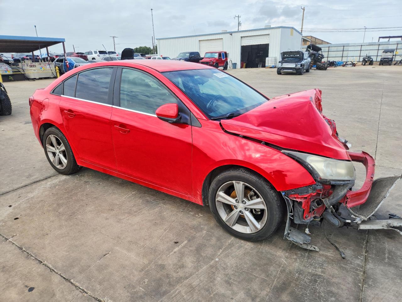 2015 Chevrolet Cruze Lt Красный vin: 1G1PE5SB7F7273375