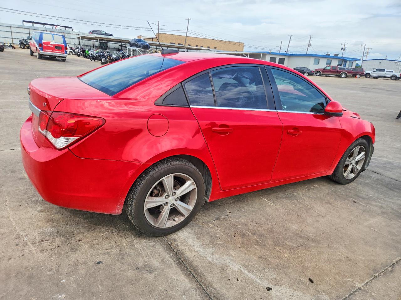 2015 Chevrolet Cruze Lt Красный vin: 1G1PE5SB7F7273375